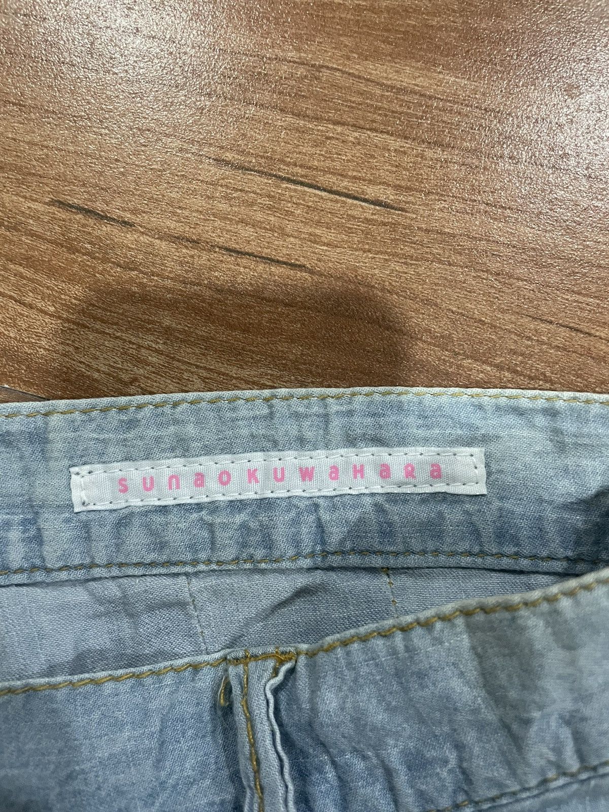 Sunao Kuwahara Sunao Kuwahara Denim shorts Size 30" / US 8 / IT 44 - 4 Thumbnail