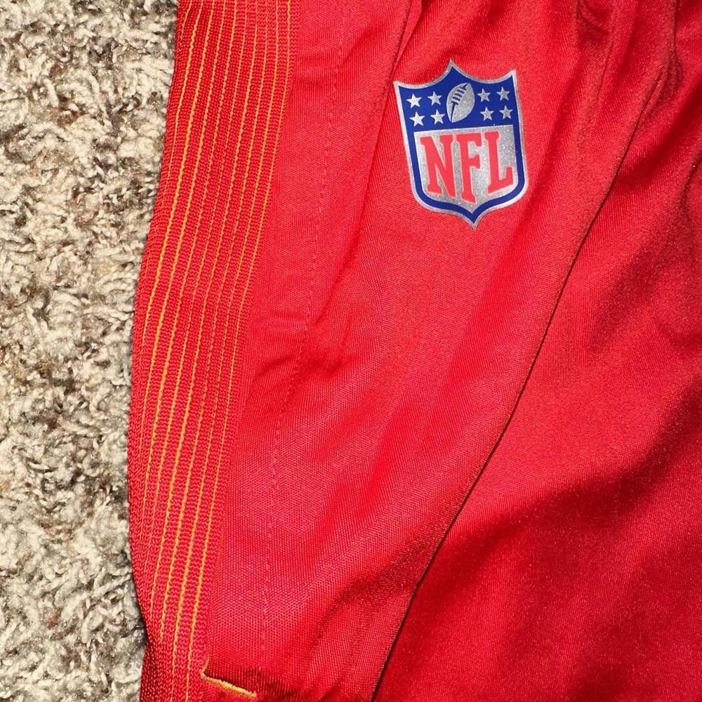 Nike Men's Nike Red/Gold Kansas City Chiefs Sideline Performance Shorts Size US 34 / EU 50 - 3 Thumbnail