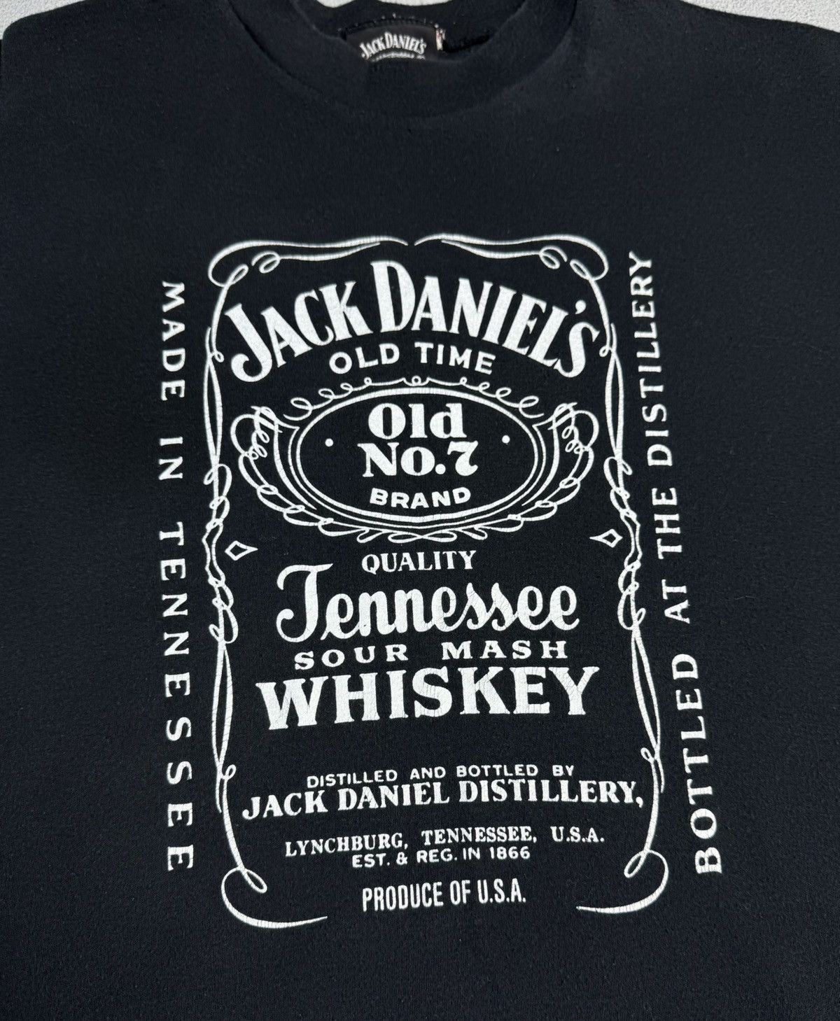 Vintage Vintage Jack Daniel’s Tennessee Whiskey Old No 7 T-Shirt Size US M / EU 48-50 / 2 - 5 Thumbnail
