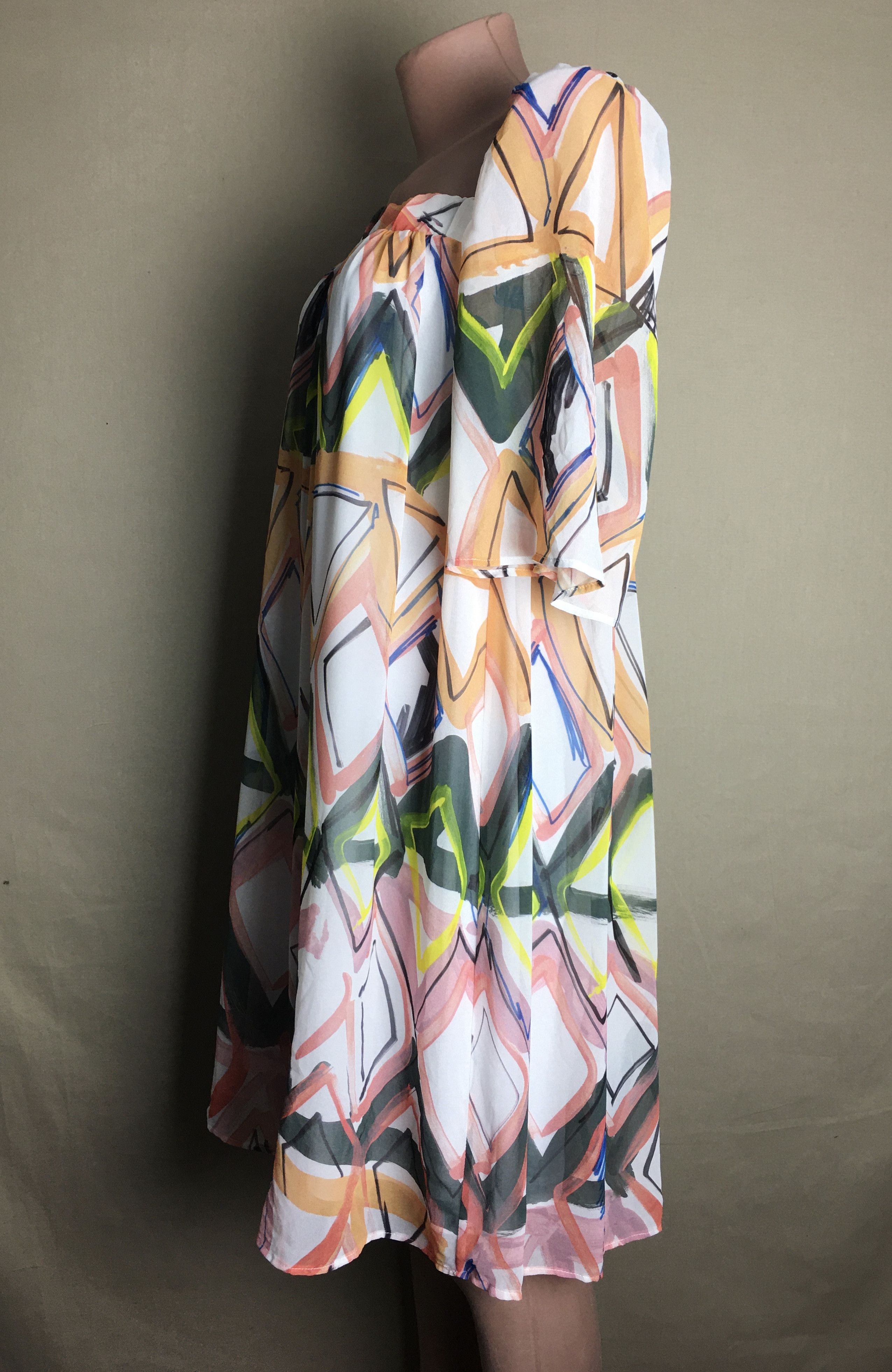 Designer Save the Queen Italy Printed Dress Size XS Size XS / US 0-2 / IT 36-38 - 4 Thumbnail