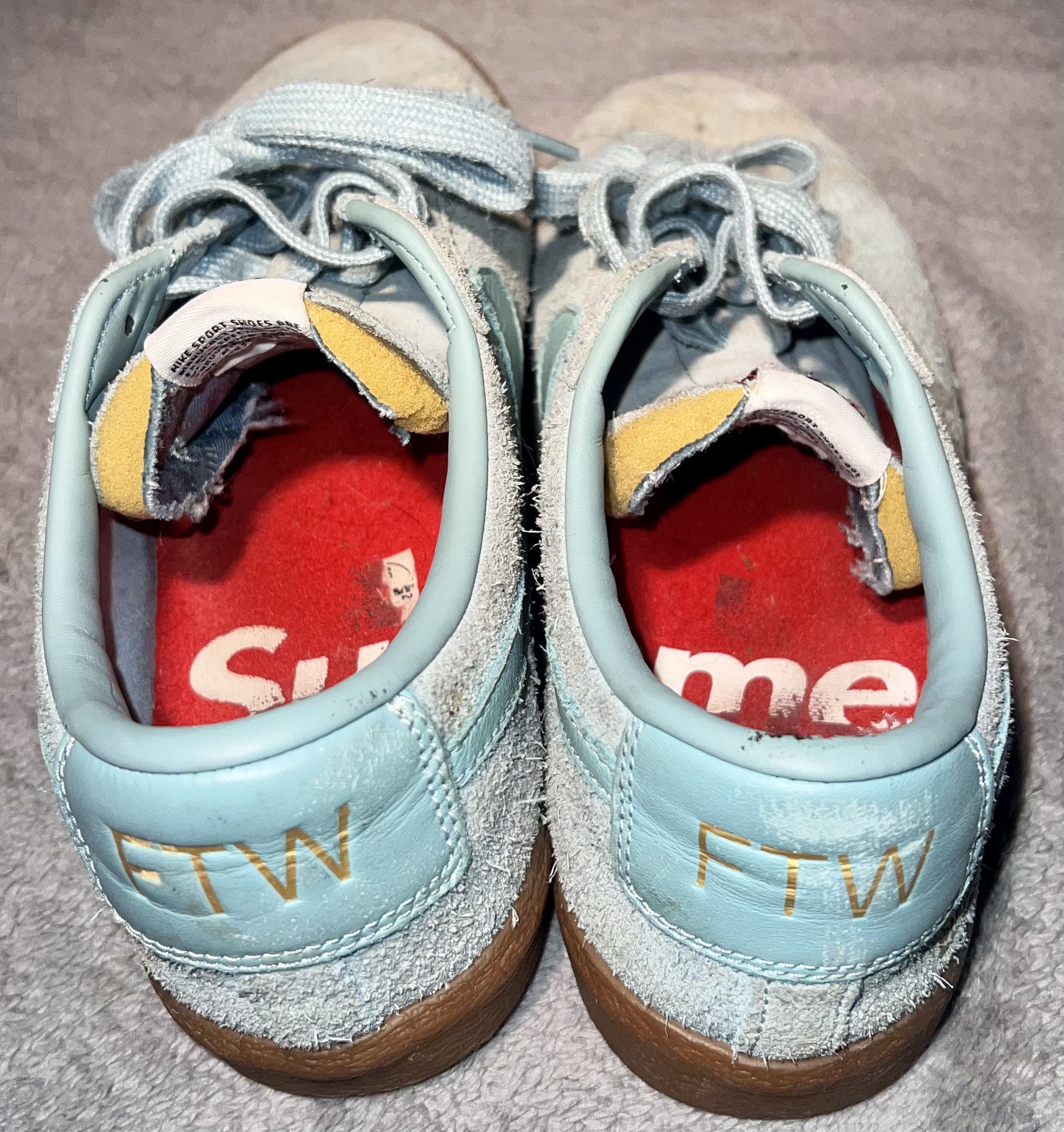 Nike × Supreme Straight Whooped Supreme Blazers Size US 10.5 / EU 43-44 - 4 Thumbnail