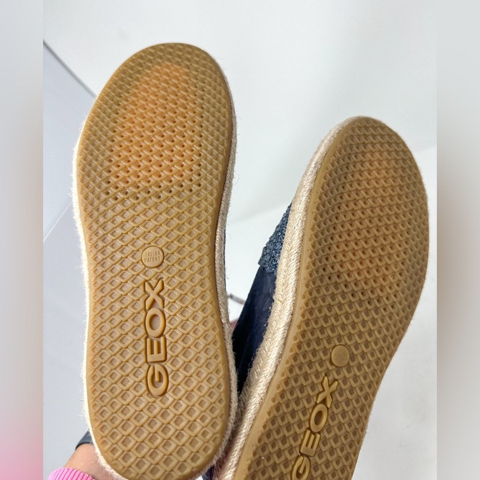 Geox Geox Modesty Blue Suede Espadrille Flats, NEW, Size 5 Size US 5 / IT 35 - 10 Thumbnail