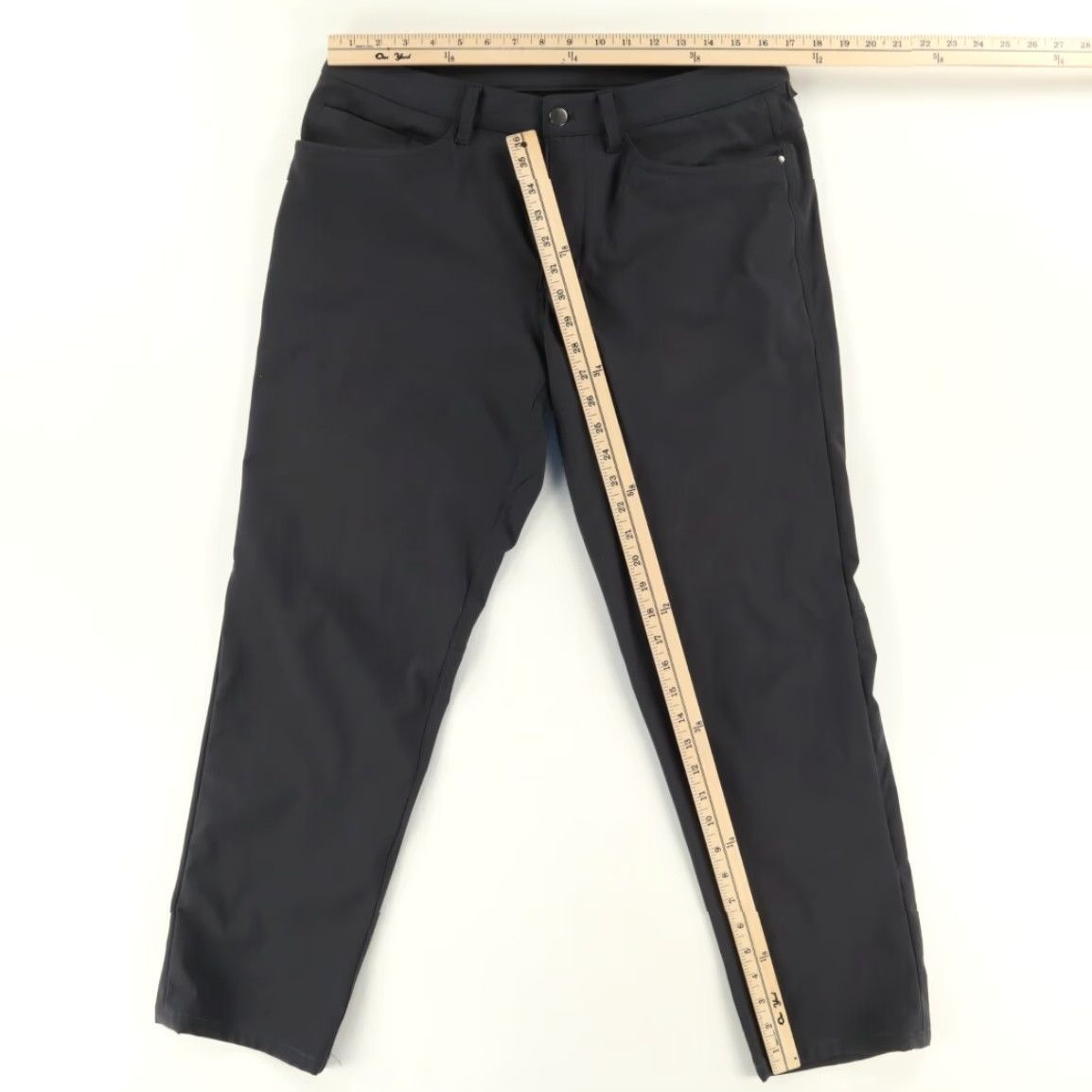 Lululemon Lululemon Warpstream ABC Classic Polyester Woven Chino Pants Black Men's 33 Size US 33 - 3 Thumbnail
