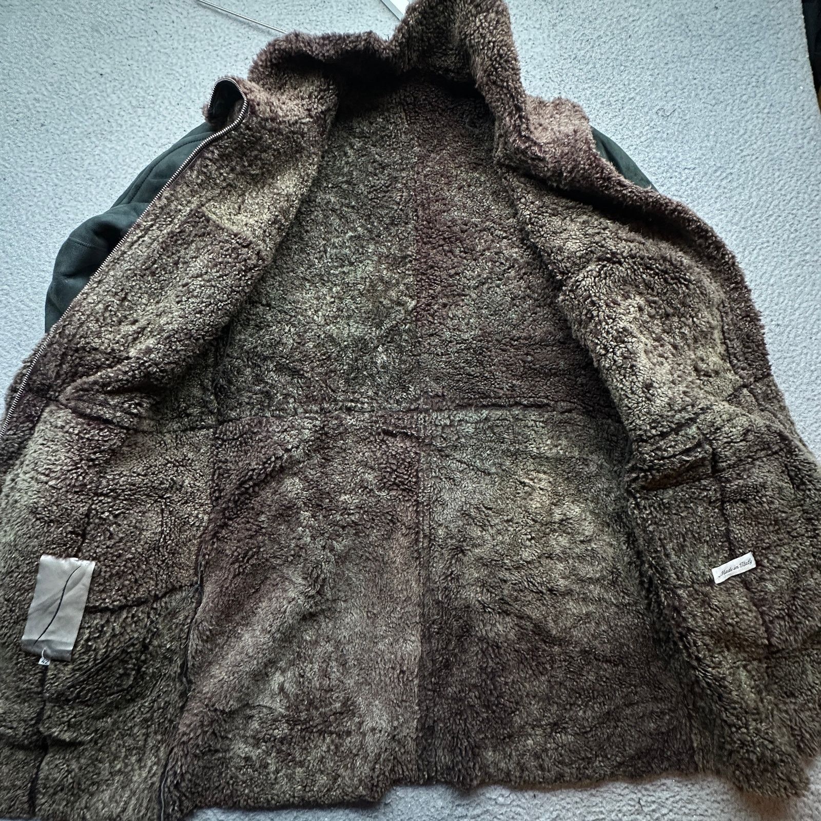 Sinclair Global Vintage Sinclair Genuine Sheep Shearling Coat Men 42 Italy Size US M / EU 48-50 / 2 - 13 Thumbnail