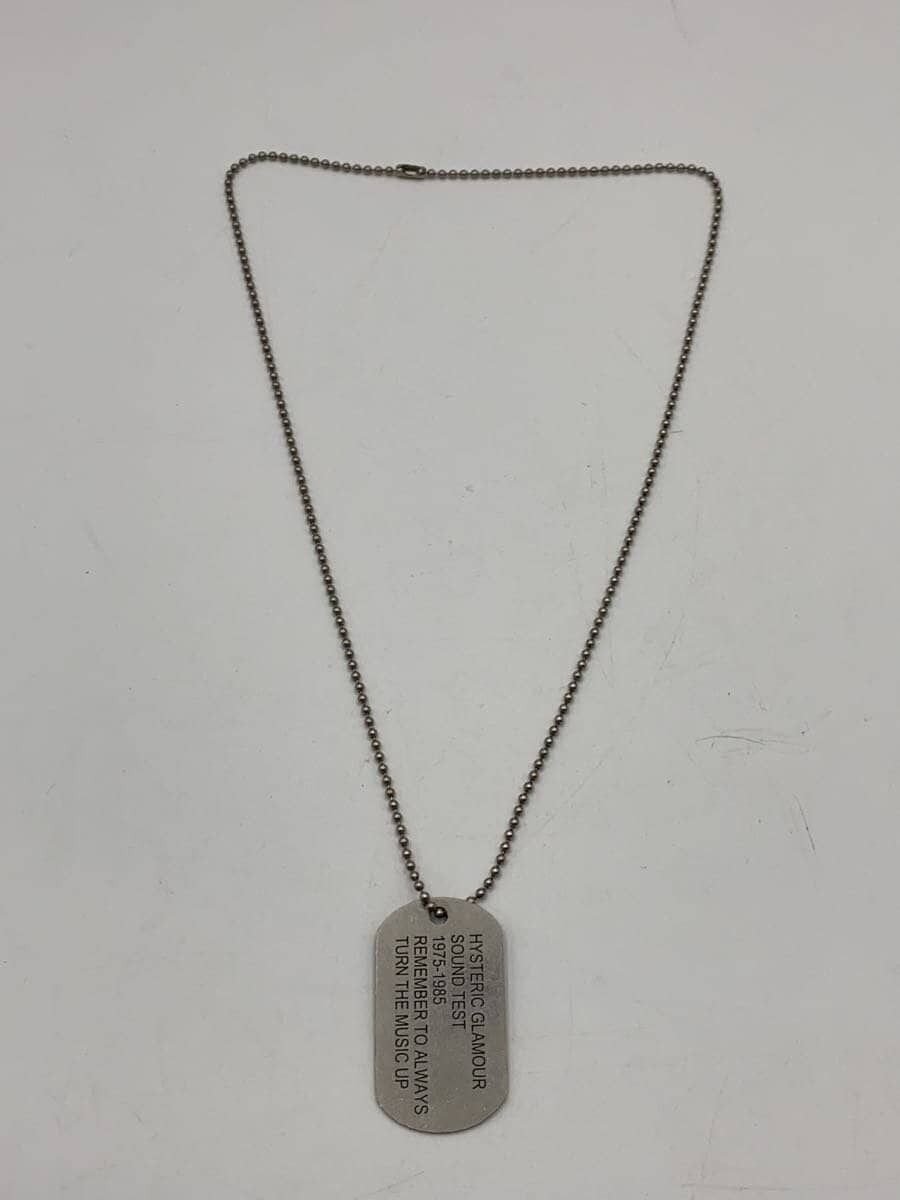 Hysteric Glamour Dog Tag Necklace Size ONE SIZE - 2 Thumbnail