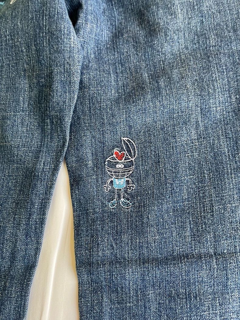 Walter Van Beirendonck Vintage Walter Van Beirendonck Embroidered Jeans-2506 Size 26" / US 2 / IT 38 - 8 Thumbnail