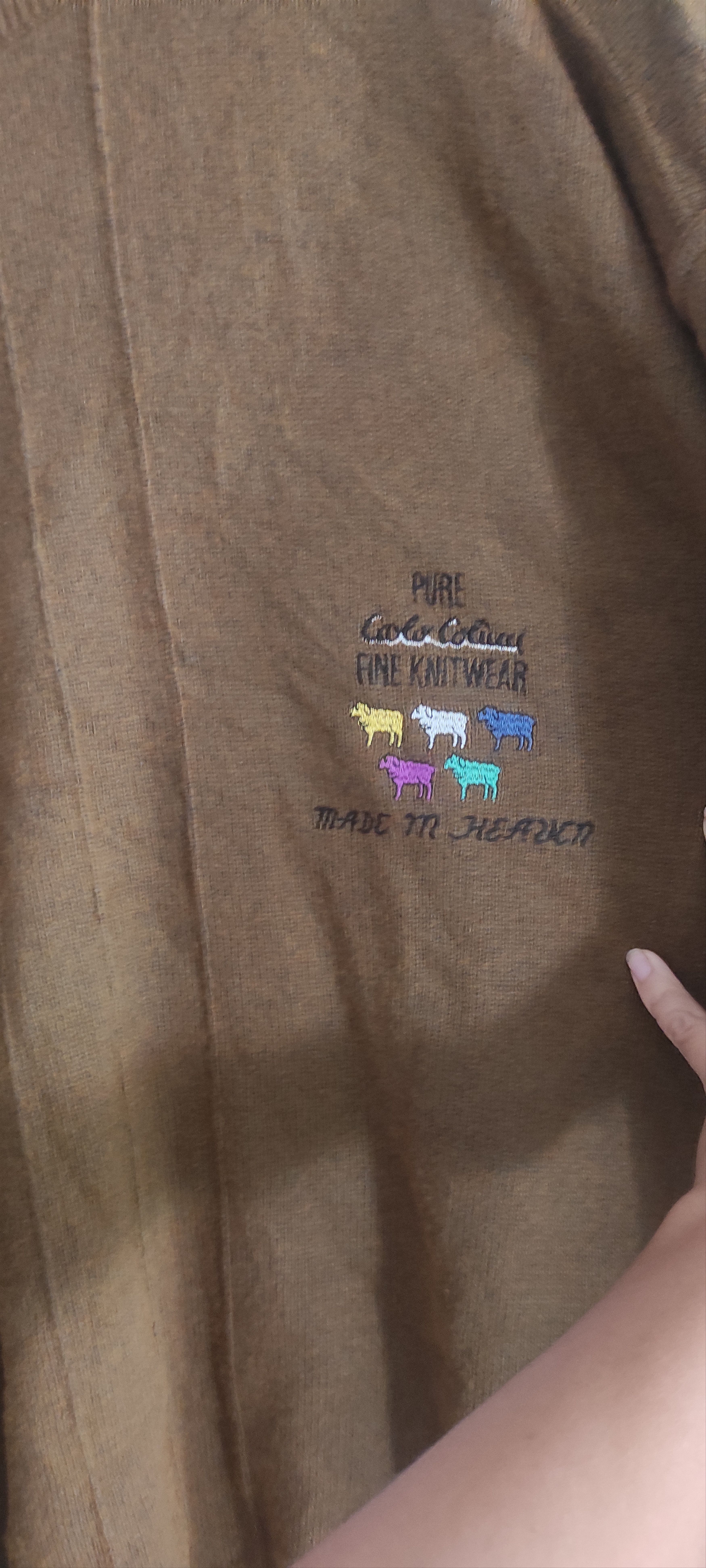 Carlo Colucci CARLO COLUCCI Jumper Graphic Sheep Wool KnitWear Sweater Size US XL / EU 56 / 4 - 16 Thumbnail