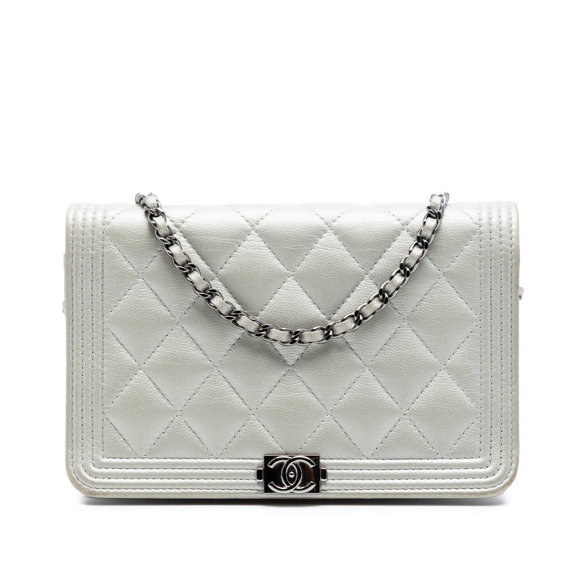 Chanel Quilted Caviar Boy Wallet on Chain Size ONE SIZE - 1 Thumbnail