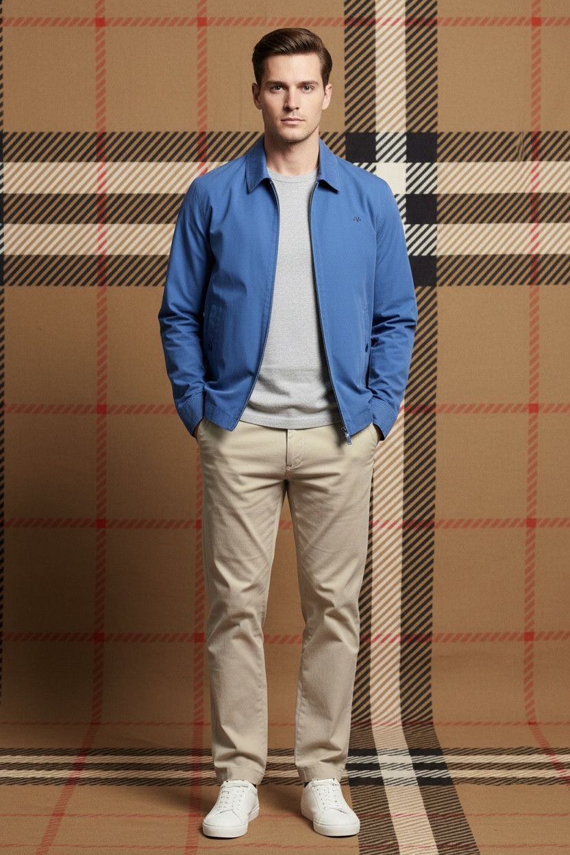 Burberry 🔥light jacket TB Burberry london size M 48 it Size US M / EU 48-50 / 2 - 3 Thumbnail