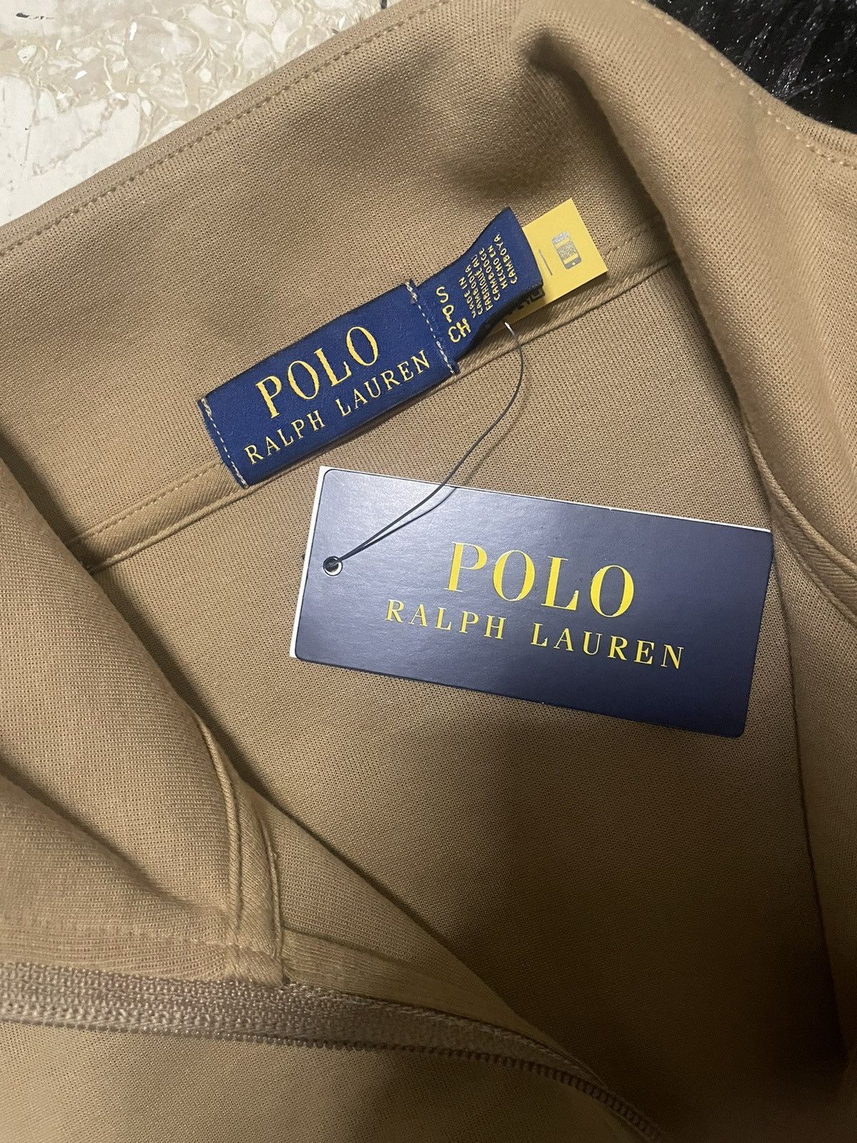 Polo Ralph Lauren POLO RALPH LAUREN DOUBLE KNIT QUARTER ZIP PULLOVER Size US S / EU 44-46 / 1 - 3 Thumbnail