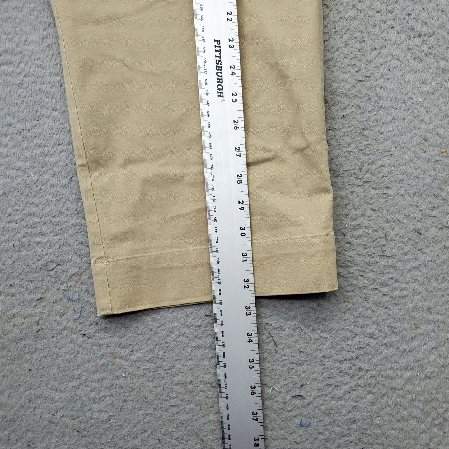 Bell Duo Maternity Pants Women XL Tan Belly Fit Elastic Waist Pockets Stretch Casual Shirt? Size 40" / US 18 - 5 Thumbnail