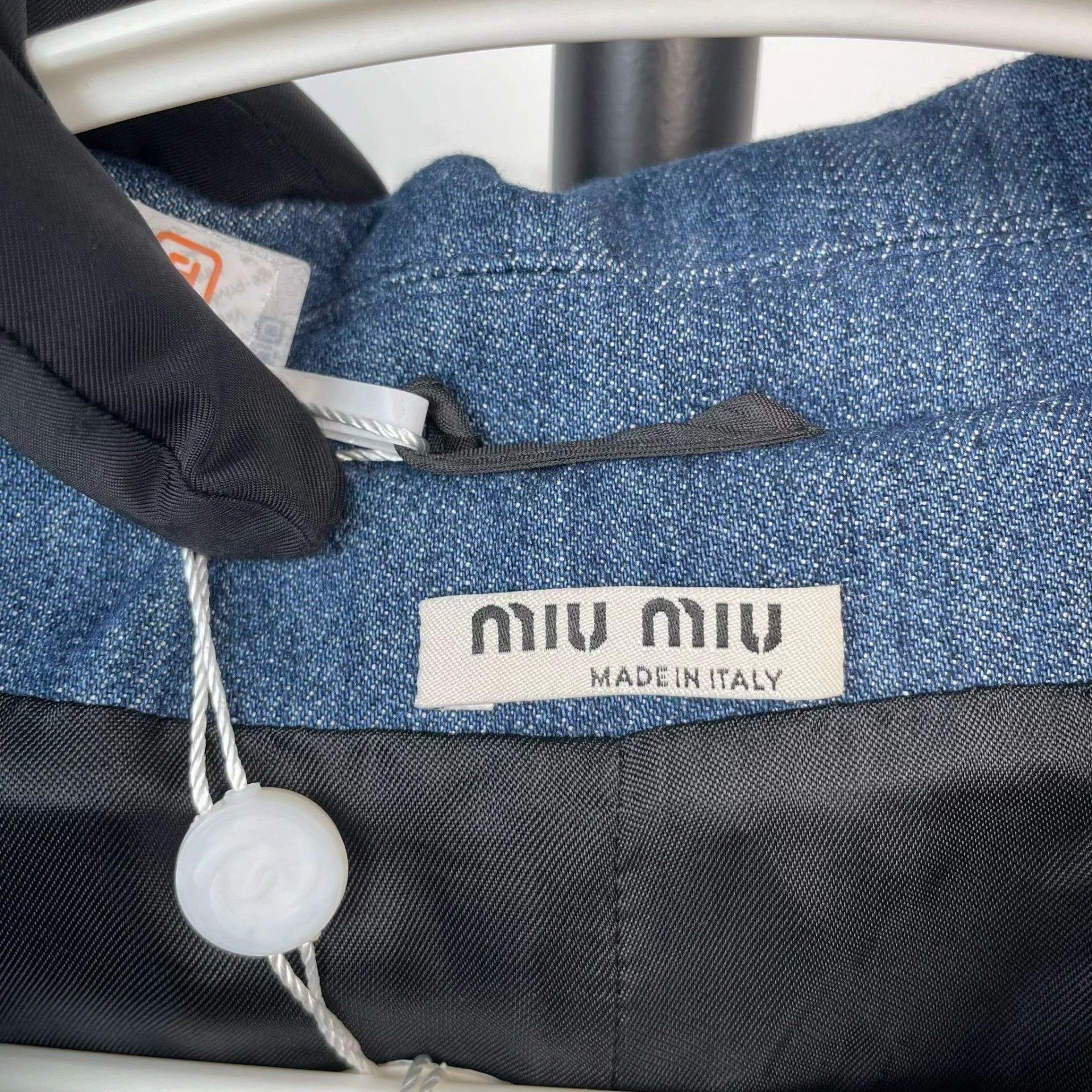 Miu Miu MIU MIU Denim Long Coat Size M / US 6-8 / IT 42-44 - 6 Thumbnail