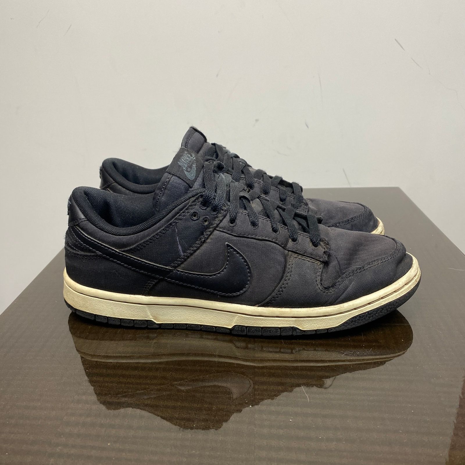 Nike Nike Dunk Low Black Canvas Sneakers Shoes Men's 8 Streetwear Size US 8 / EU 41 - 3 Thumbnail