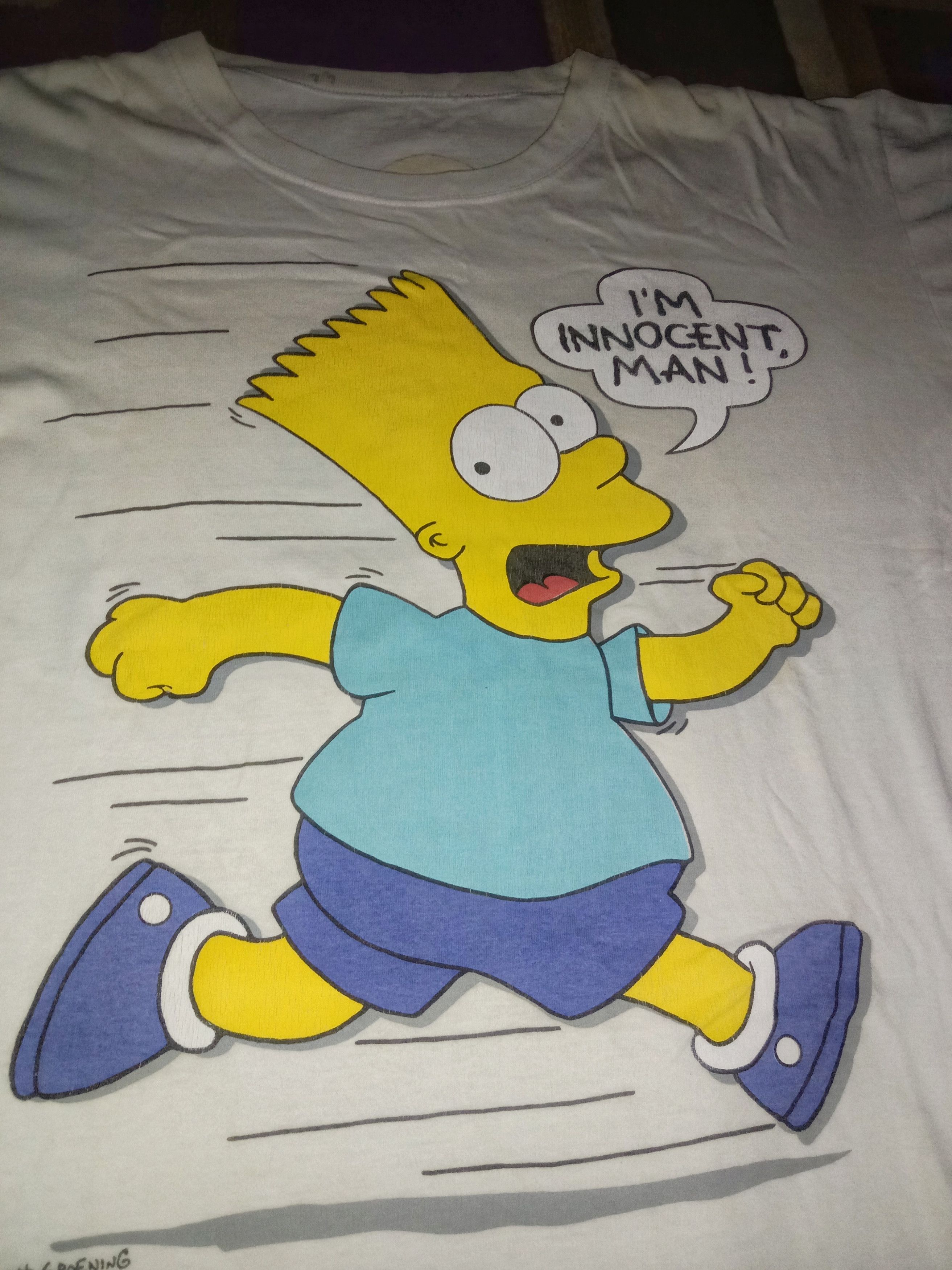 The Simpsons 🥯 90s The Simpsons L XL cartoon movie Art Size US XL / EU 56 / 4 - 6 Thumbnail