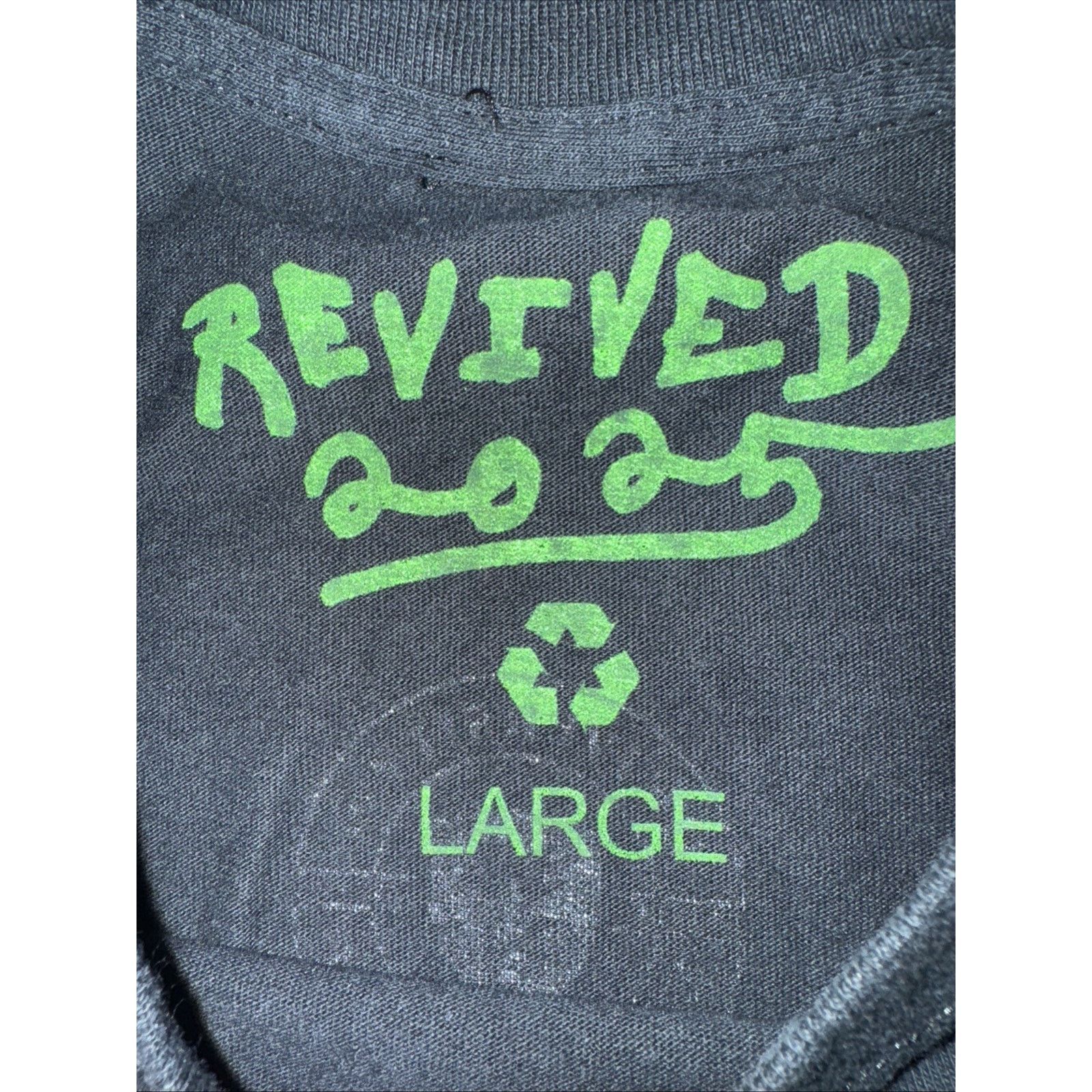 Asspizza × Vintage Asspizza x Casper Revive T-Shirt Black L 21x28 Streetwear Size US L / EU 52-54 / 3 - 3 Thumbnail