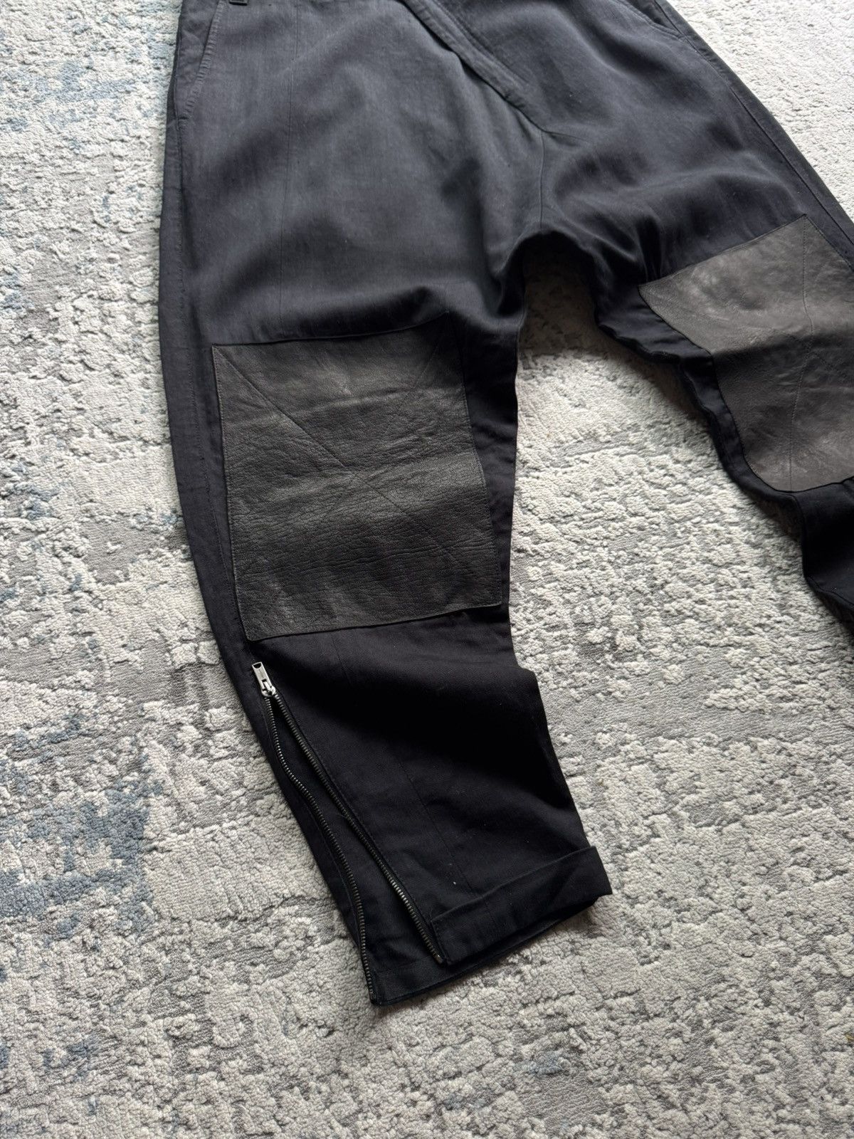 Damir Doma Damir Doma Linen/Leather Asymmetrical Pants Size 44 Size US 44 / EU 60 - 5 Thumbnail