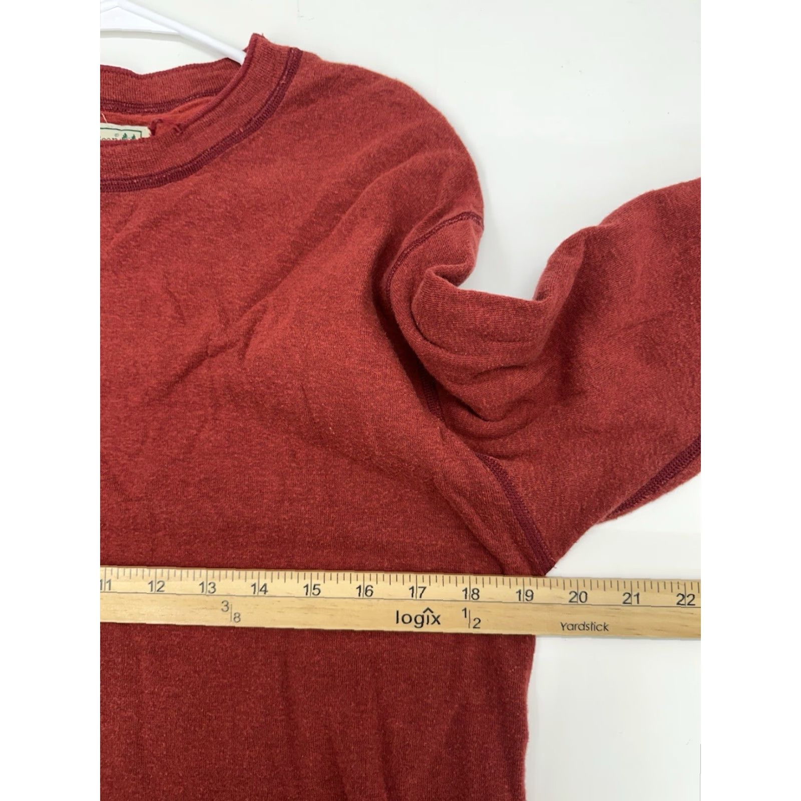 Vintage VINTAGE L.L. Bean Mens Shirt Red Long Sleeve Double Layered Cotton Wool VTG Shirt Mens Regular Red 80s 90s Clothing Mens Clothing Size US M / EU 48-50 / 2 - 7 Thumbnail