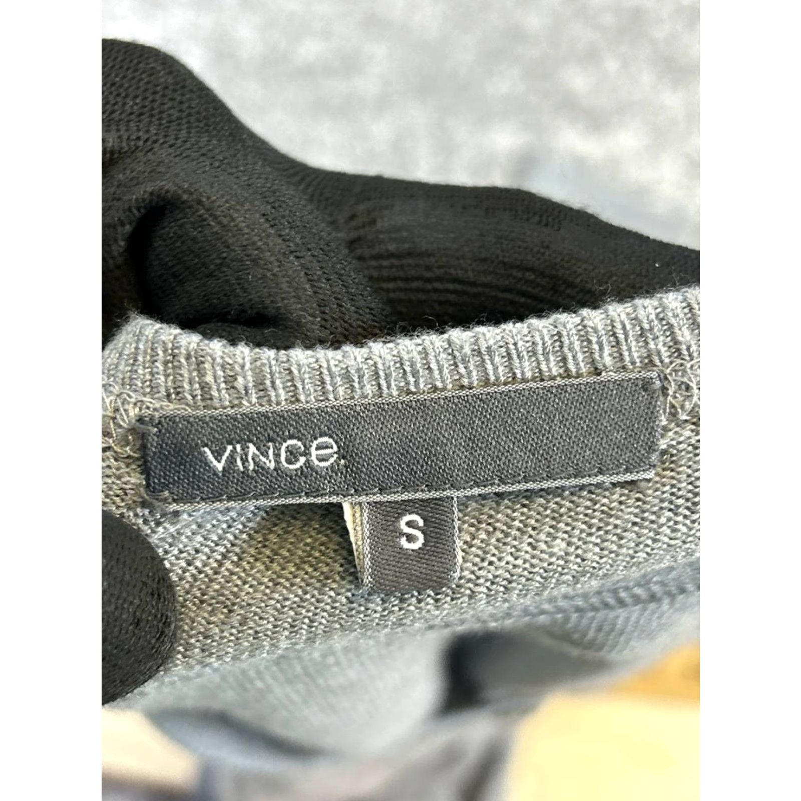 Vince Vince Shirt Womens Small Gray Henley Tunic Size S / US 4 / IT 40 - 3 Thumbnail