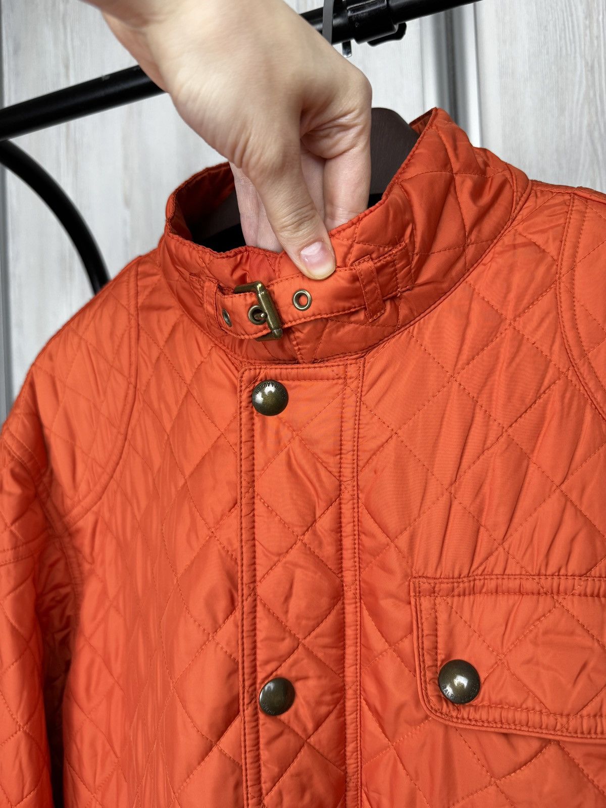 Polo Ralph Lauren Polo Ralph Lauren Orange Quilted Cadwell Bomber Jacket sz XL Size US XL / EU 56 / 4 - 8 Thumbnail