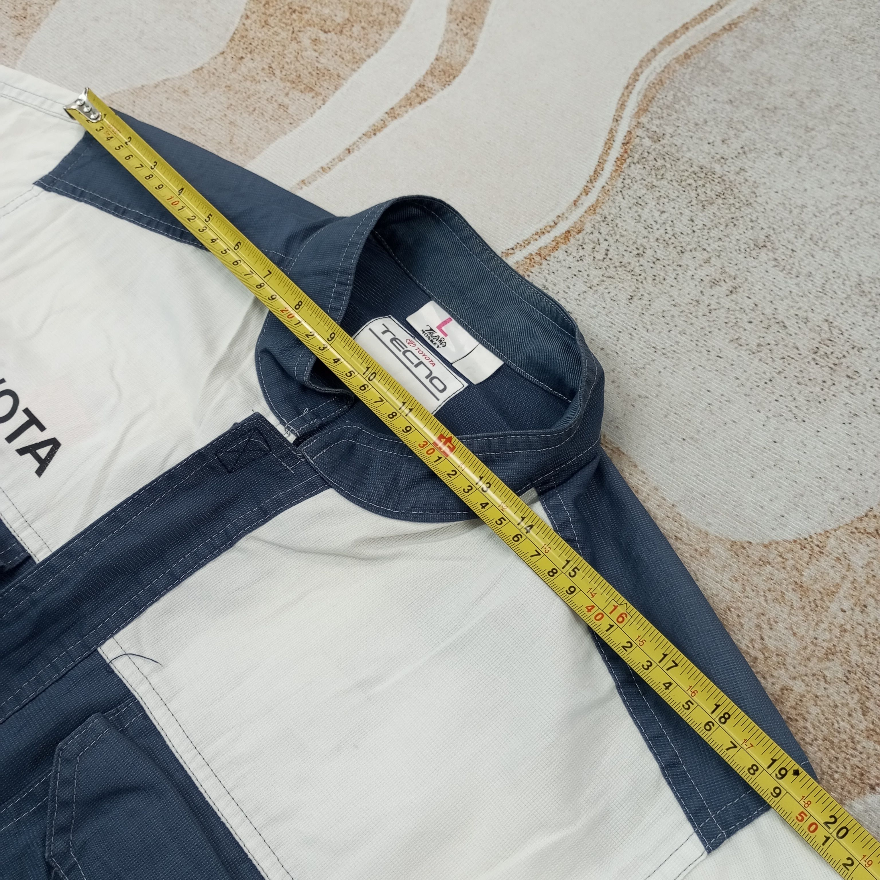 Japanese Brand Toyota Tecno Motorsports Coverall Jacket c232n12 Size US M / EU 48-50 / 2 - 12 Thumbnail