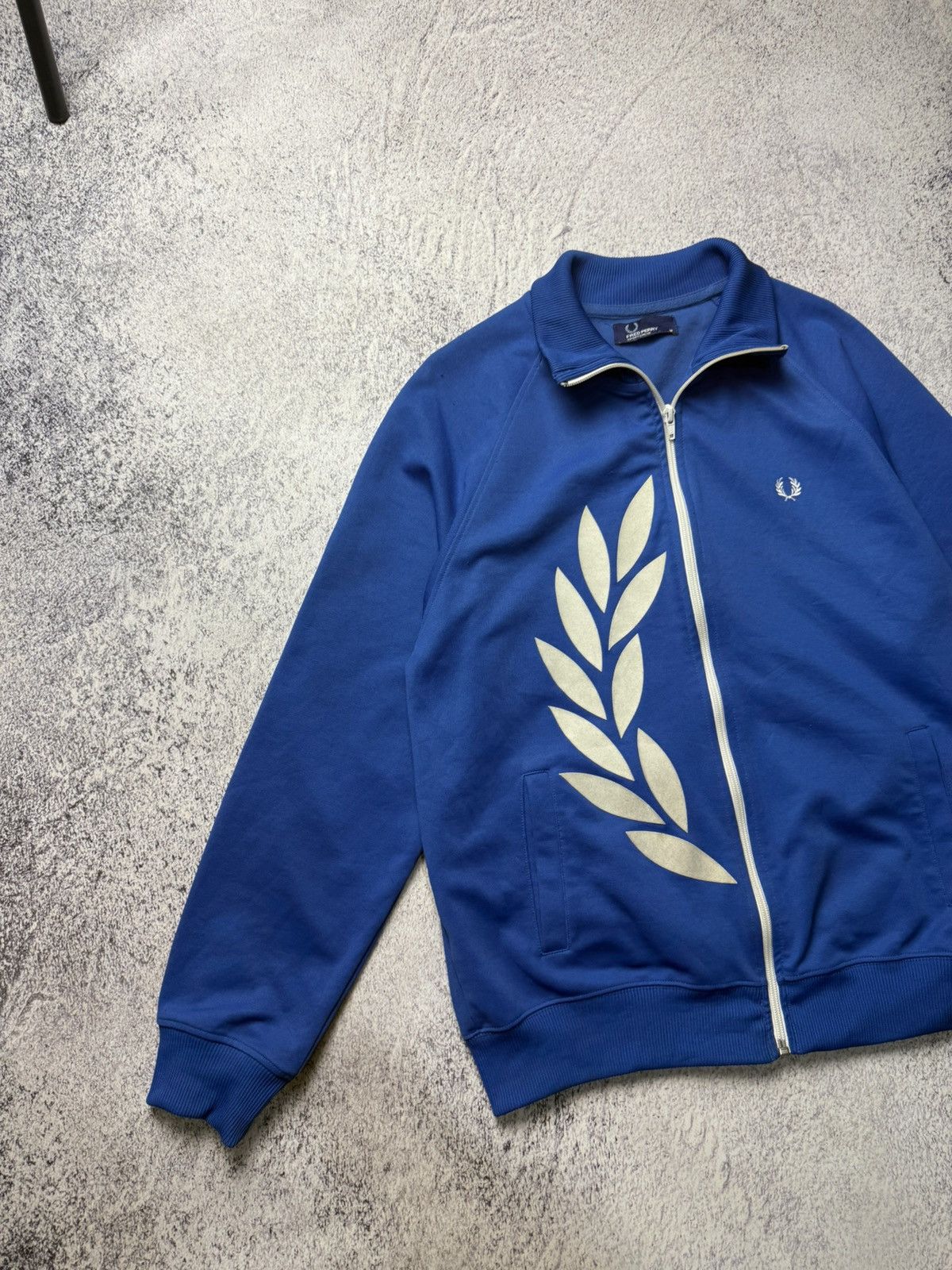 Fred Perry Vintage Fread Perry Tracksuit Hoodie Full Zip Big logo Size US M / EU 48-50 / 2 - 2 Thumbnail