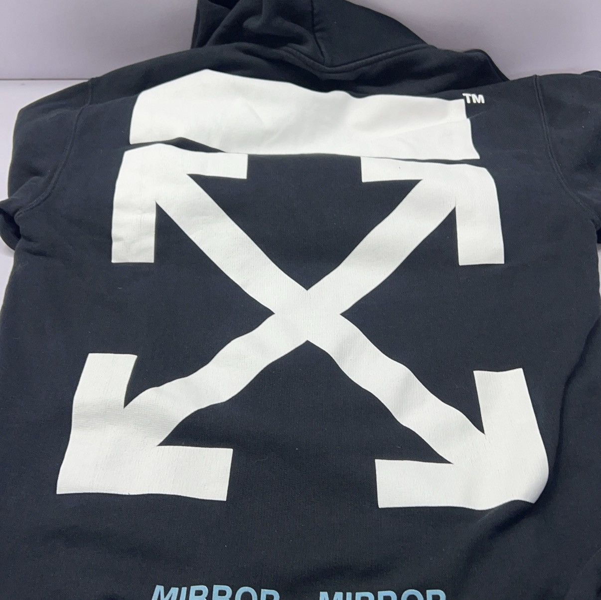 Off-White Off-White Caravaggio Mirror Mirror Hoodie Size US M / EU 48-50 / 2 - 6 Thumbnail