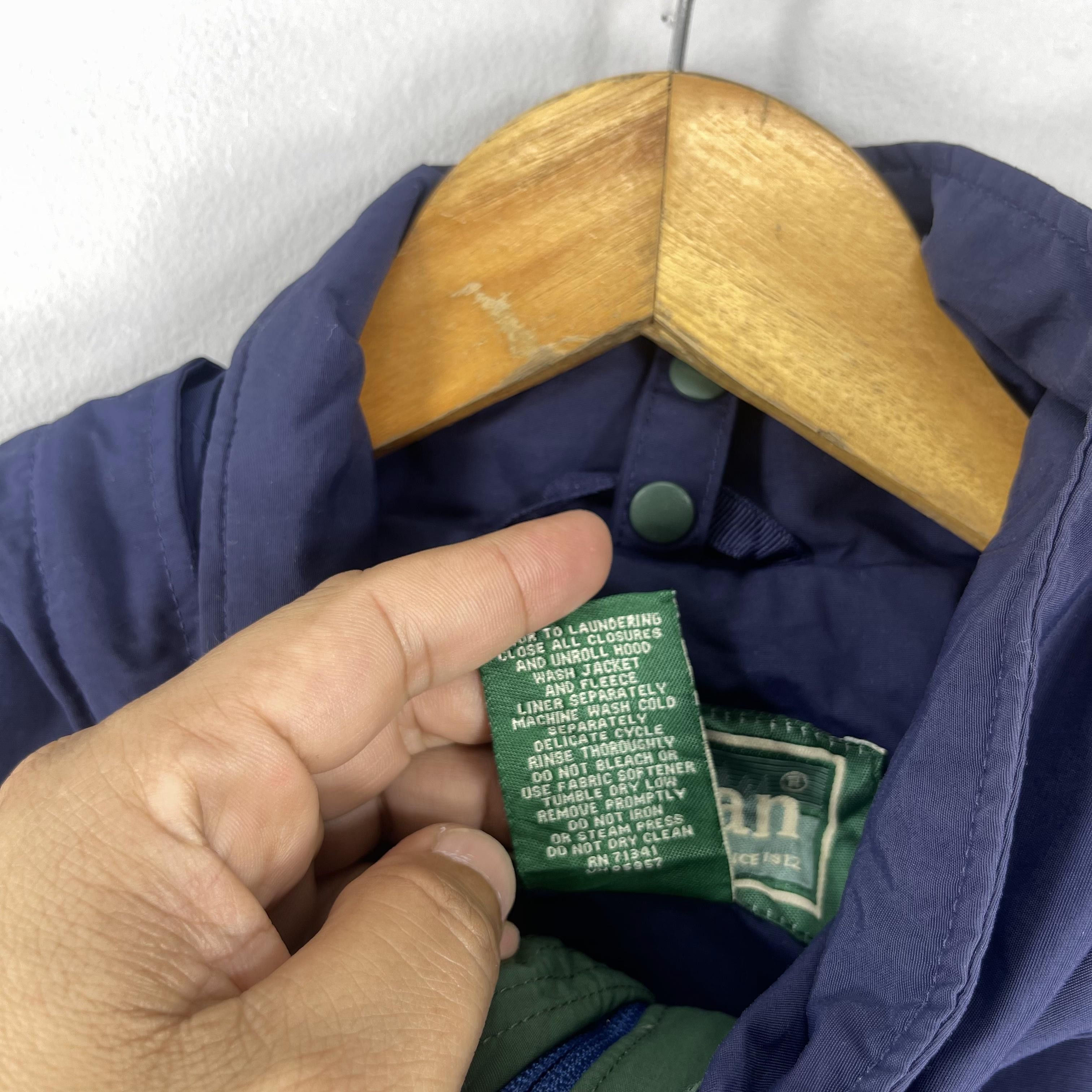 L.L. Bean Vintage LL BEAN Windreaker Hoodie Insulated Nylon Jacket Size US S / EU 44-46 / 1 - 6 Thumbnail