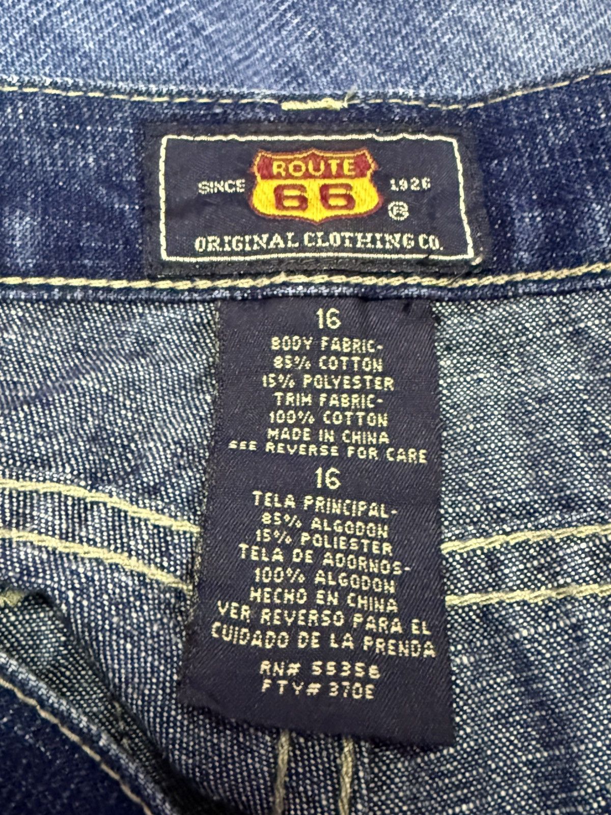 Japanese Brand × Tornado Mart Tornado Mart Style Patch Work Flared Jeans Route 66 Size US 28 / EU 44 - 22 Thumbnail