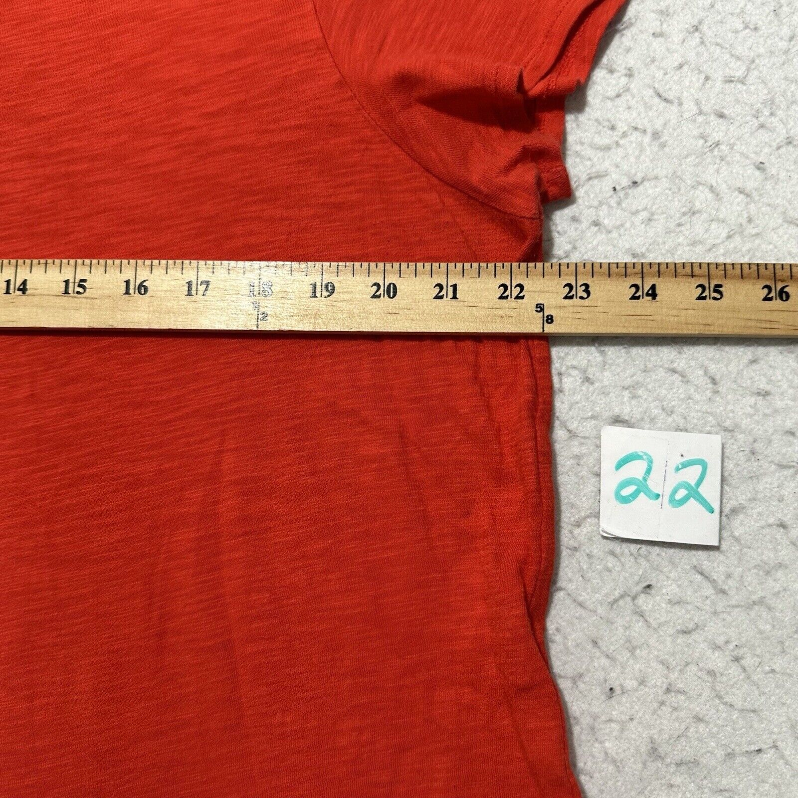 Old Navy Old Navy Everywear XL V-Neck T Shirt Orange/Red Pullover Size XL / US 12-14 / IT 48-50 - 8 Thumbnail