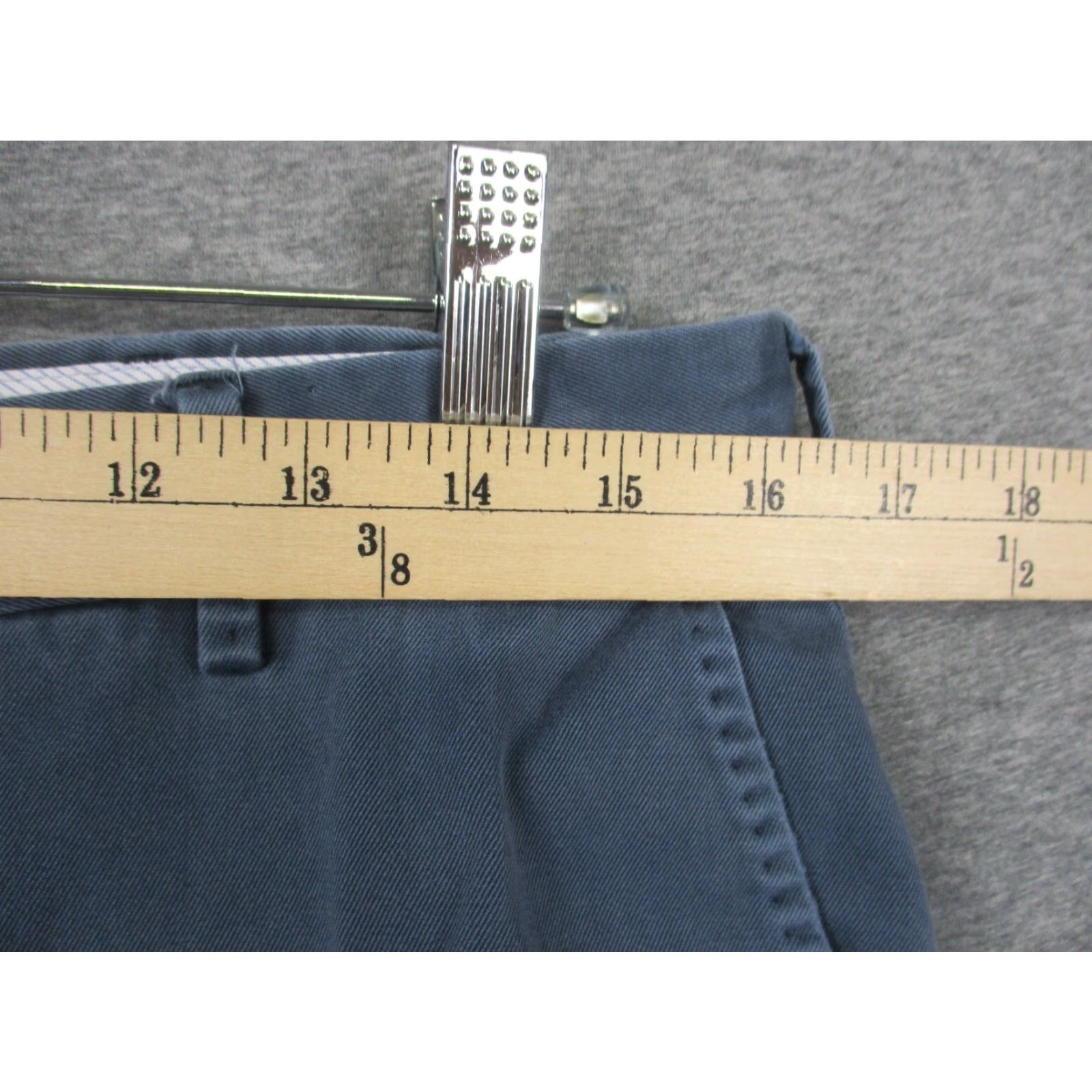 Peter Millar Peter Millar Pants Mens Raleigh Blue Cotton Chino 34 MCOB84 Size US 34 / EU 50 - 4 Thumbnail