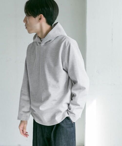 Japanese Brand URBAN RESEARCH DOORS Double Face Hoodie / Gray / Medium Size US M / EU 48-50 / 2 - 1 Thumbnail