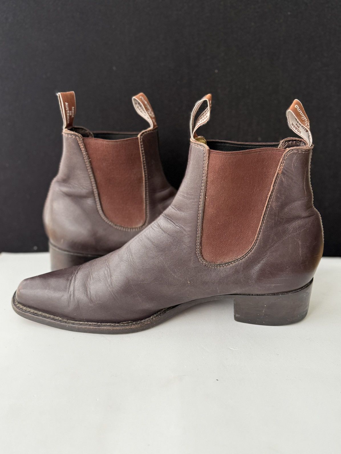 R.M. Williams RM Williams Millicent, Brown leather Chelsea Boots Size 10 Size US 10 / EU 43 - 5 Thumbnail