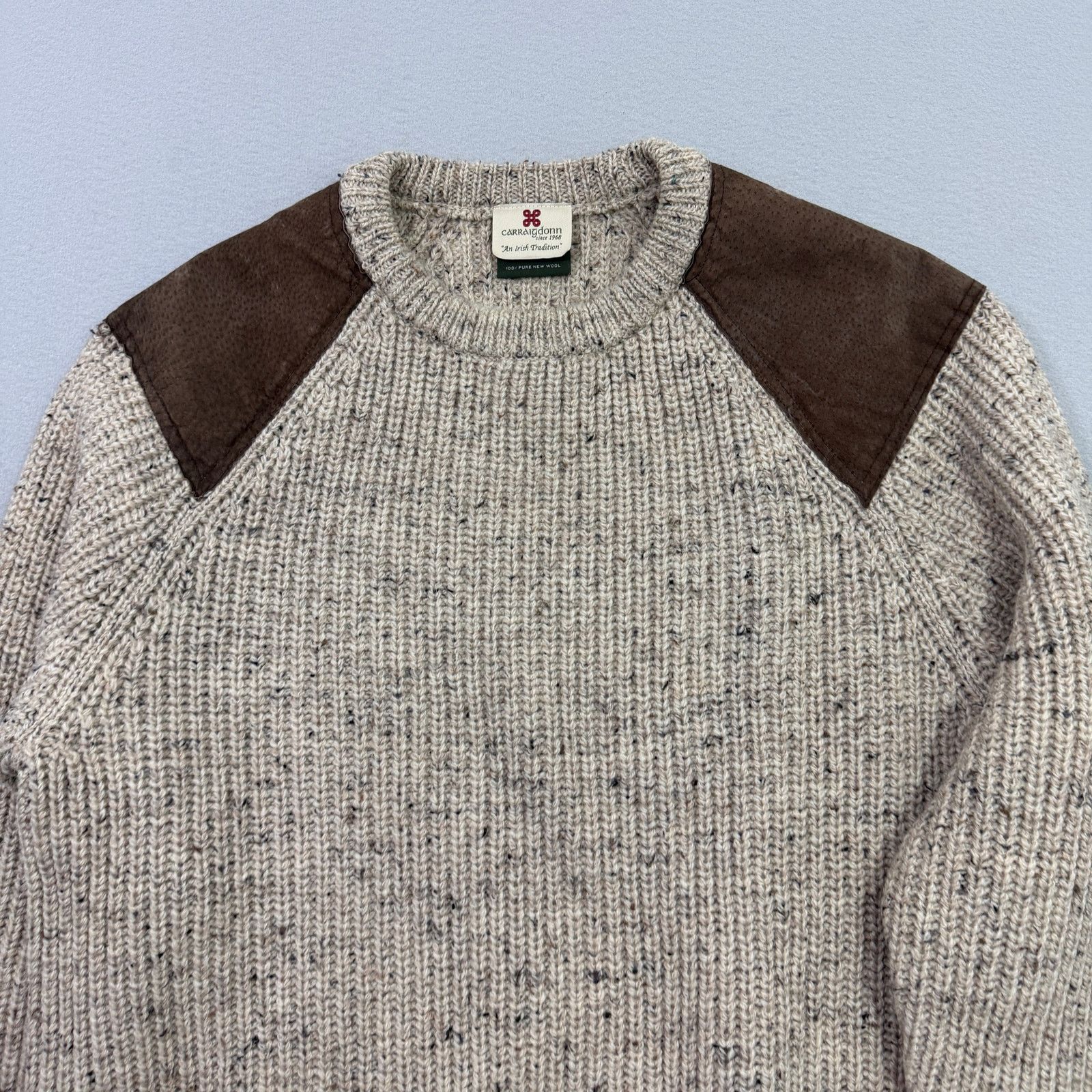 Carraig Donn Vintage Carraig Donn Ireland Sweater Men's Large Fisherman Size US L / EU 52-54 / 3 - 2 Thumbnail
