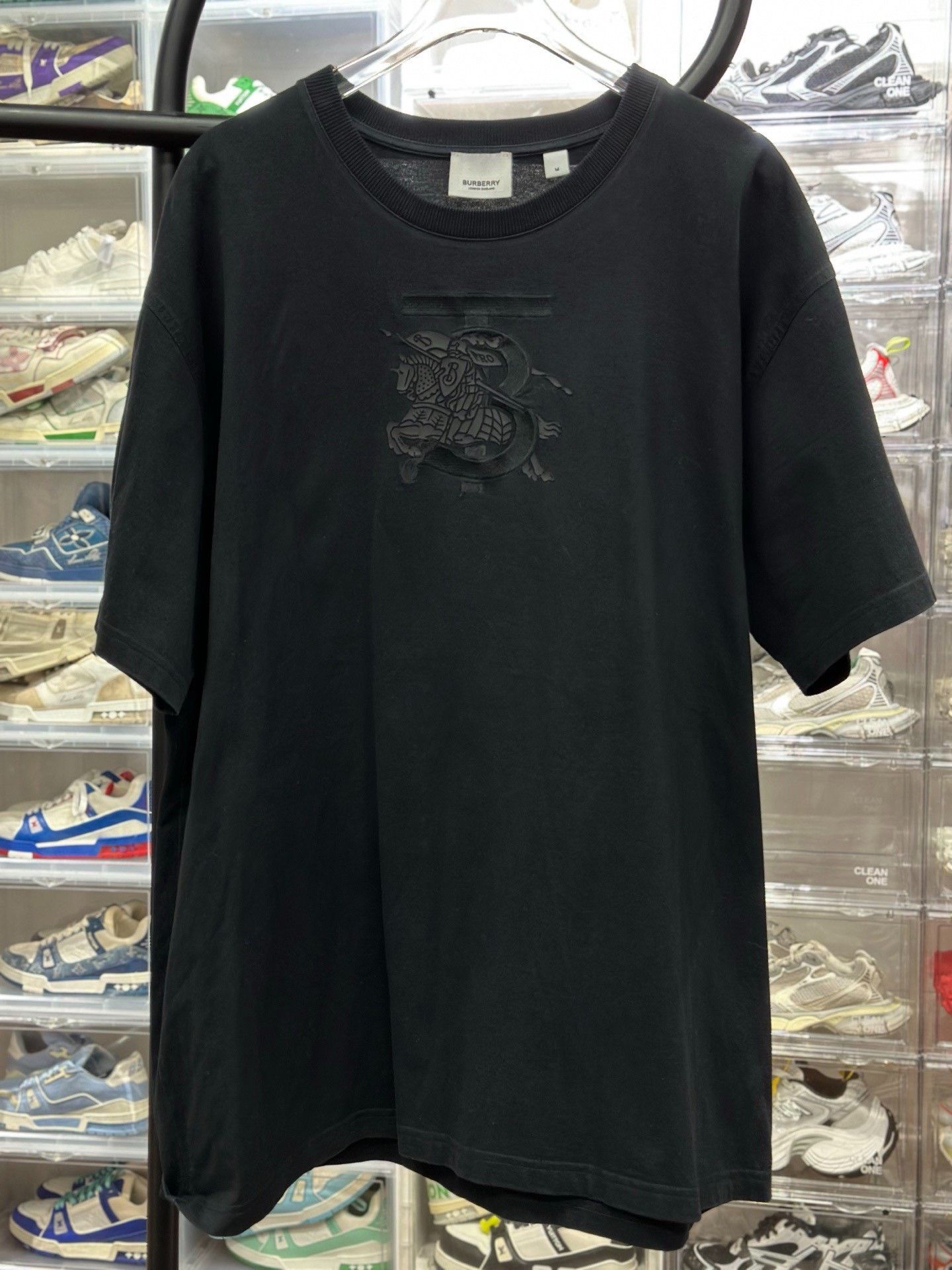 Burberry Burberry Embroidered Printed T-Shirt M Men Size US M / EU 48-50 / 2 - 1 Thumbnail