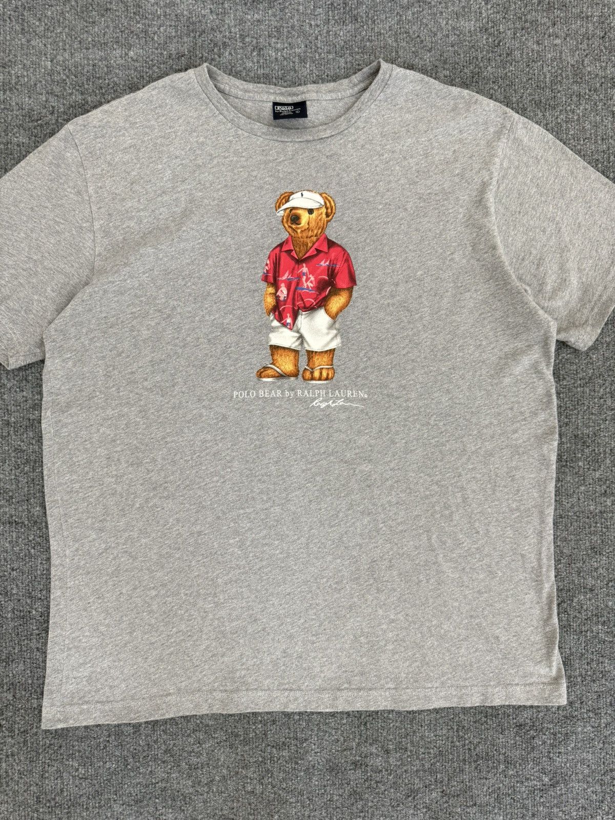 Polo Ralph Lauren Polo Ralph Lauren Polo Bear Graphic T-Shirt Gray Size US L / EU 52-54 / 3 - 2 Thumbnail