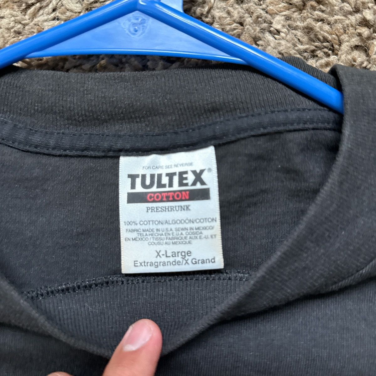 Tultex Vintage 1995 Mike Tyson Vs Mcneeley He's Back Size US XL / EU 56 / 4 - 2 Thumbnail