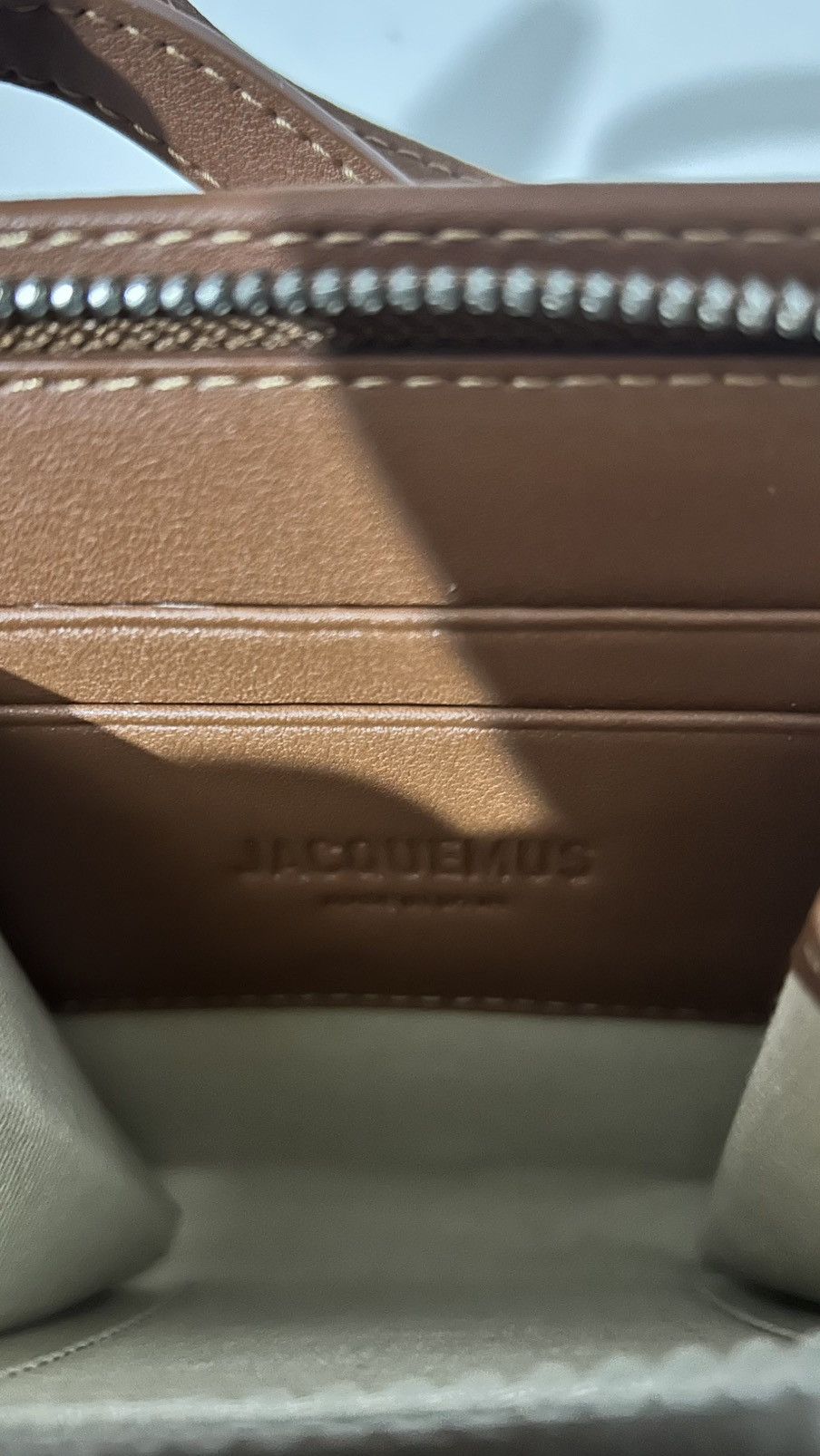 Jacquemus Jacquemus Le Gadjo Light Brown Size ONE SIZE - 6 Thumbnail