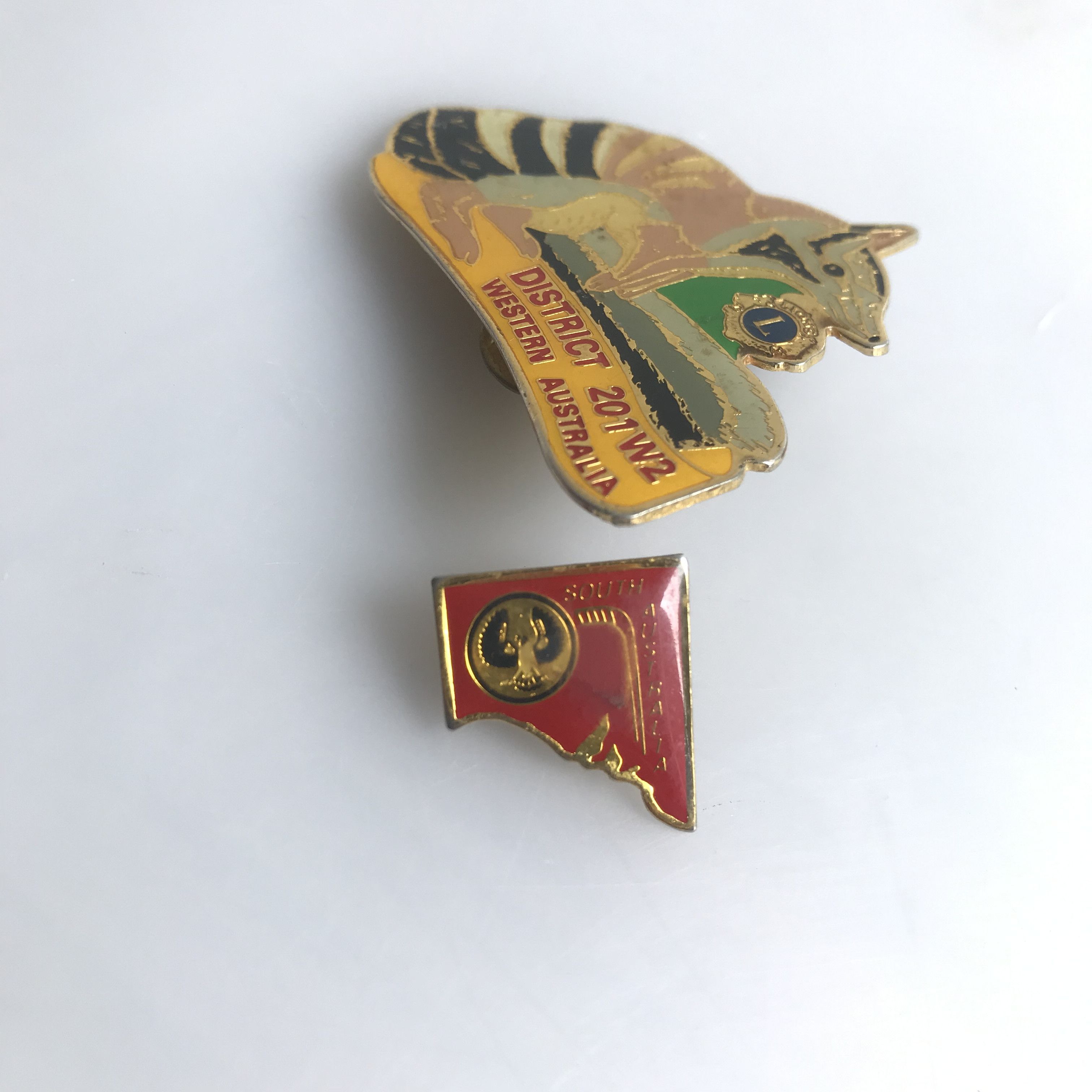 Vintage Australian Geographic Numbat vintage Pin enamel Size ONE SIZE - 5 Thumbnail