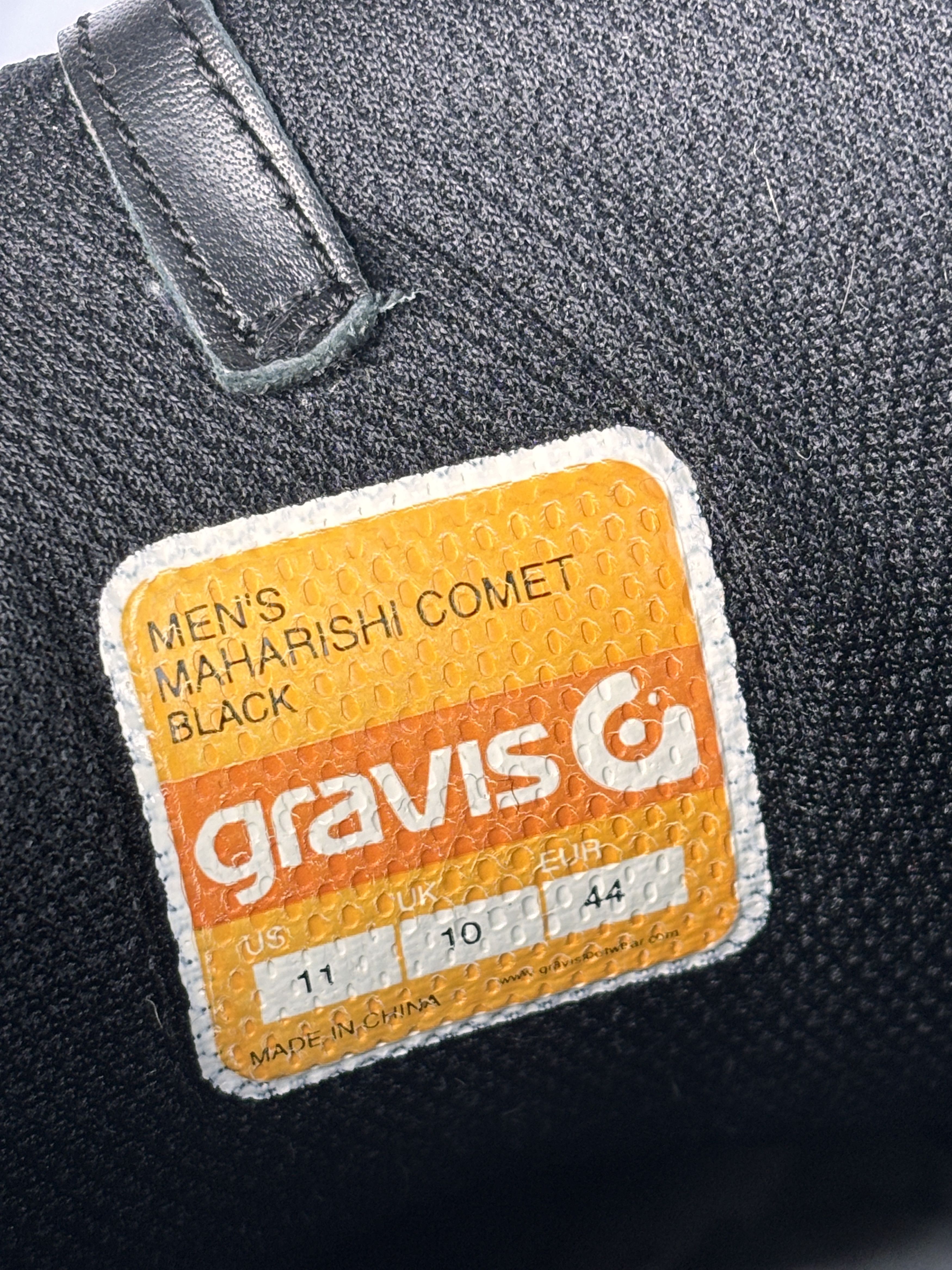 Gravis × Maharishi Gravis x Maharishi Comet Black Shoes Size US 11 / EU 44 - 15 Thumbnail