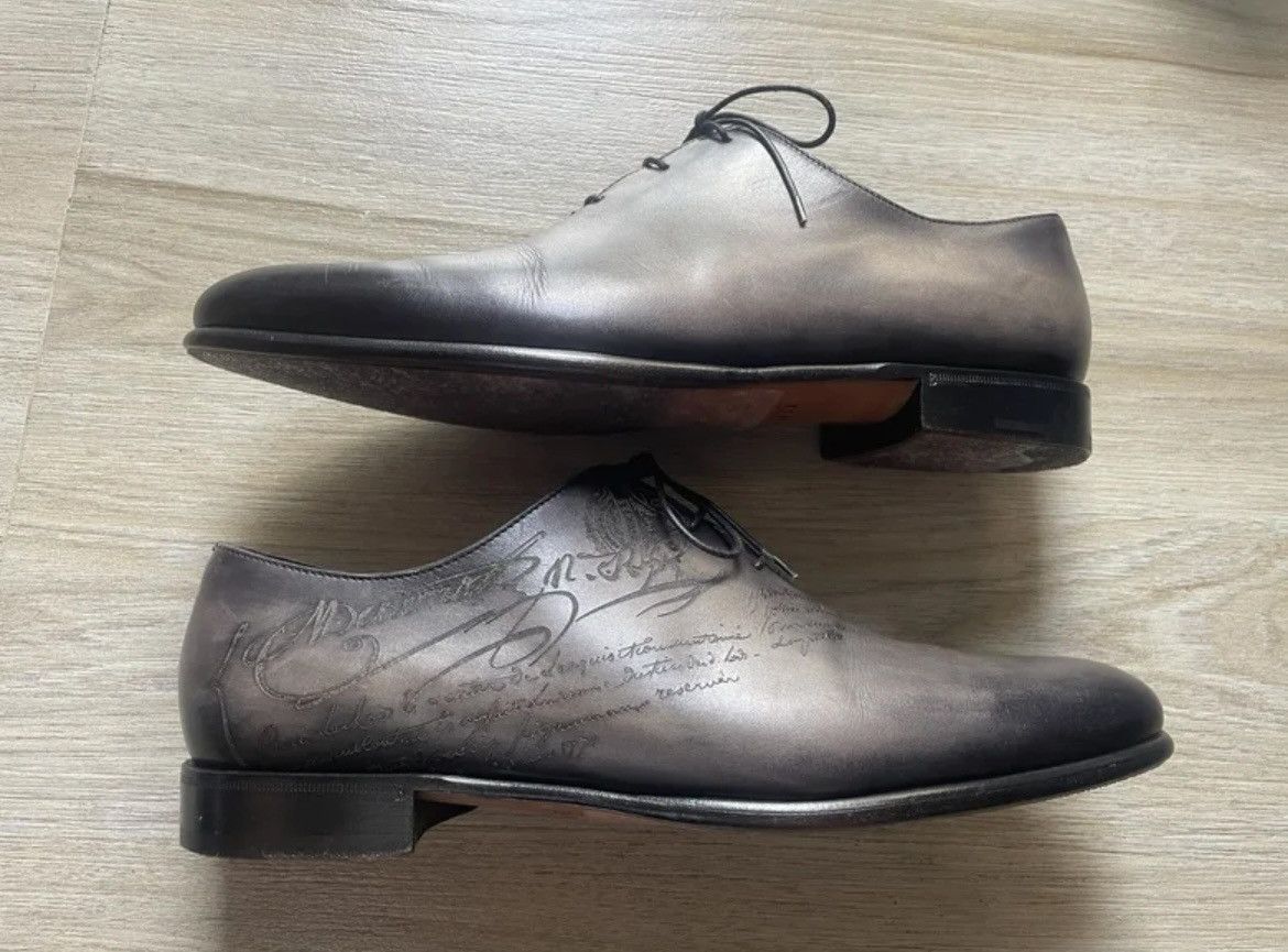 Berluti Berluti Lace Up Oxford Shoes Size US 9.5 / EU 42-43 - 9 Thumbnail