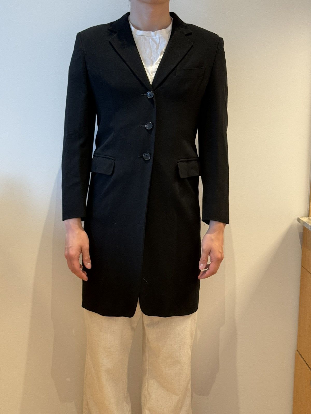 Max Mara Max Mara Long Blazer/Dress Size M / US 6-8 / IT 42-44 - 3 Thumbnail