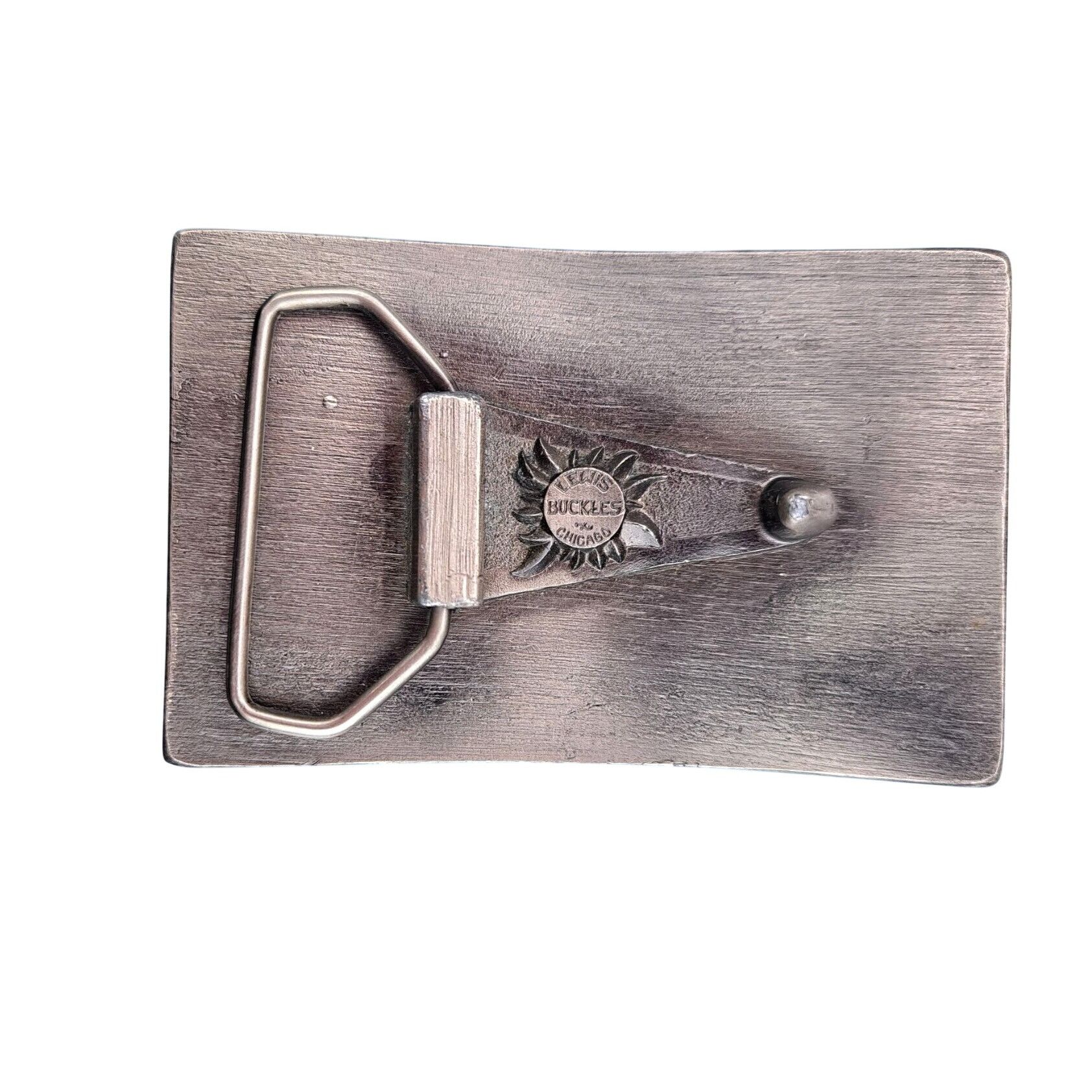 Vintage Vintage Jeno's Pizza Metal Belt Buckle Snack Food Chicago Size ONE SIZE - 3 Thumbnail