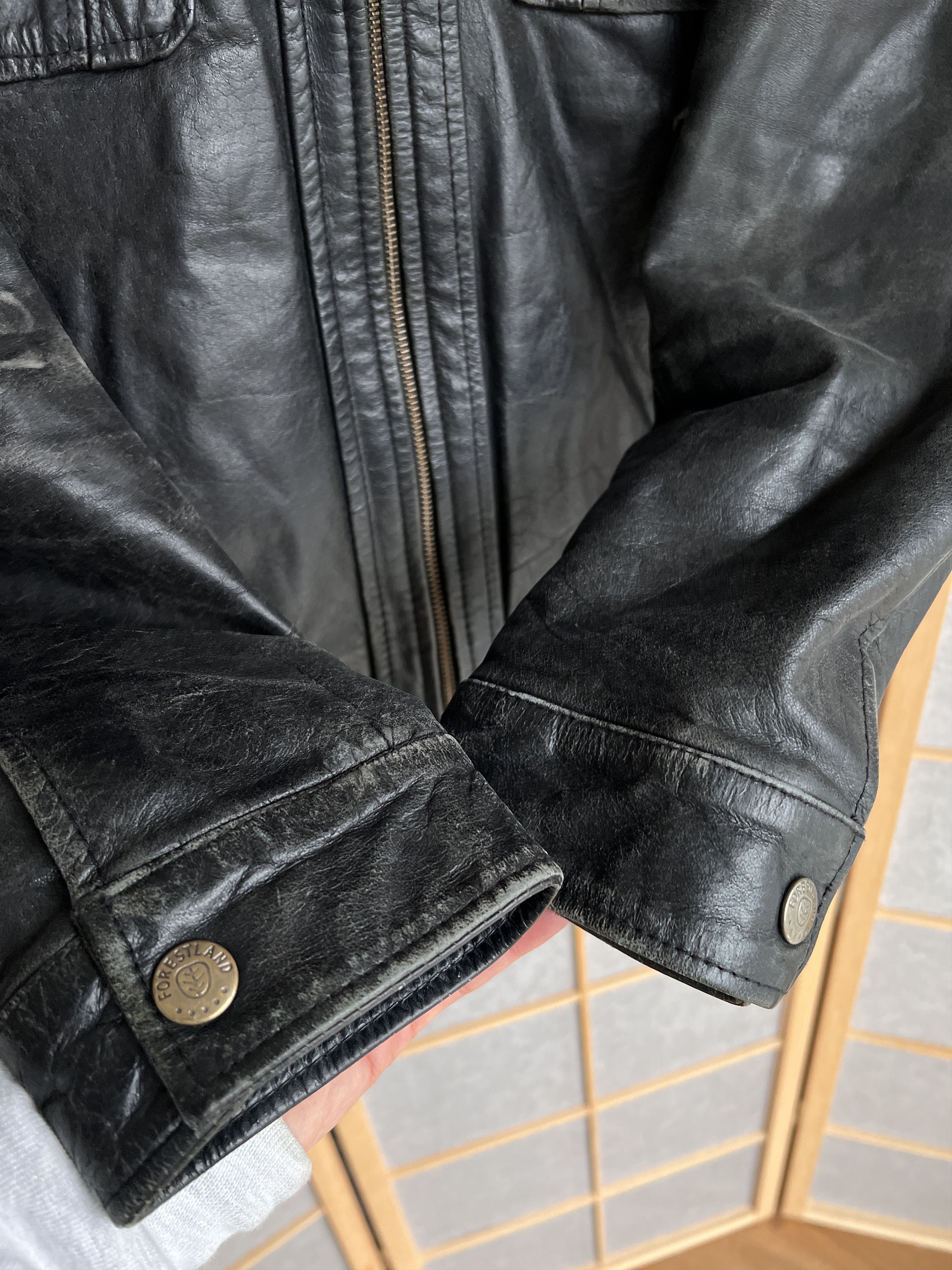Diesel Leather jacket multipocket opium rick owens balenciaga style Size US L / EU 52-54 / 3 - 5 Thumbnail