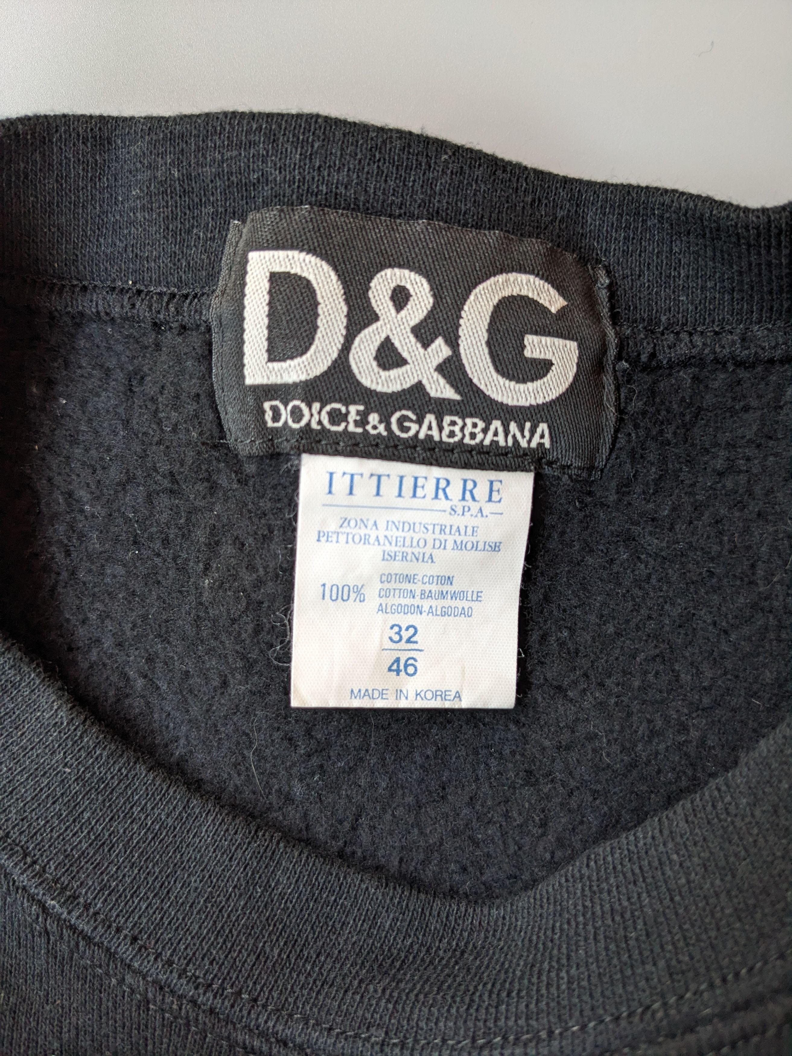 Dolce & Gabbana Dolce & Gabbana crop sweatshirt Size XXS / US 00 / IT 34 - 3 Thumbnail