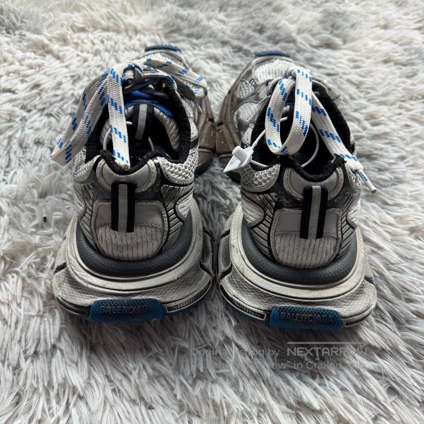 Balenciaga balenciaga vic limited edition blue sneakers. Size US 9 / EU 42 - 3 Thumbnail