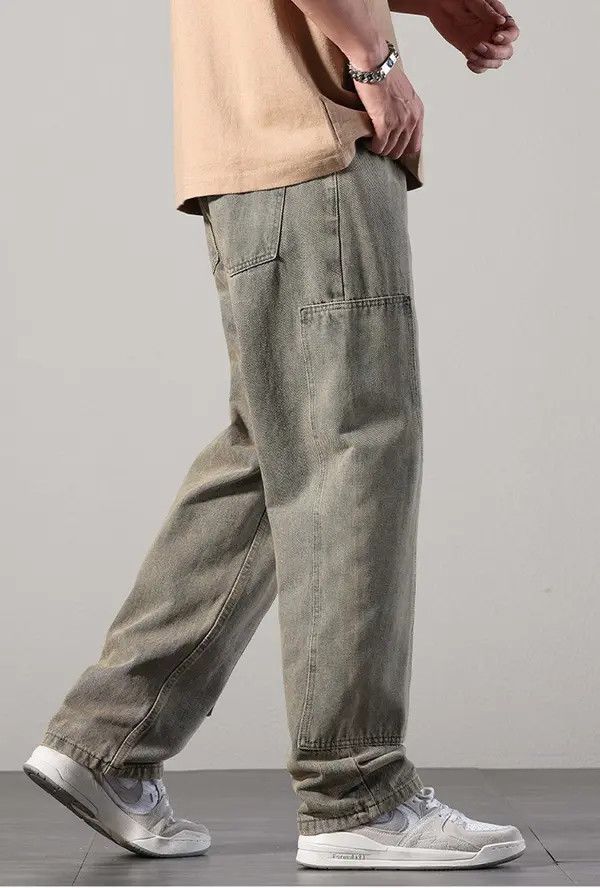 Japanese Brand Kirari x Hiro Retro all-match casual washed distressed jeans Size US 32 / EU 48 - 4 Thumbnail
