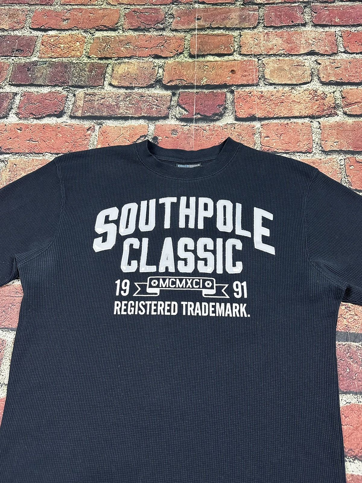 Southpole Vintage Southpole Shirt Thermal Long Sleeve Y2K Hip Hop Size US XL / EU 56 / 4 - 6 Thumbnail
