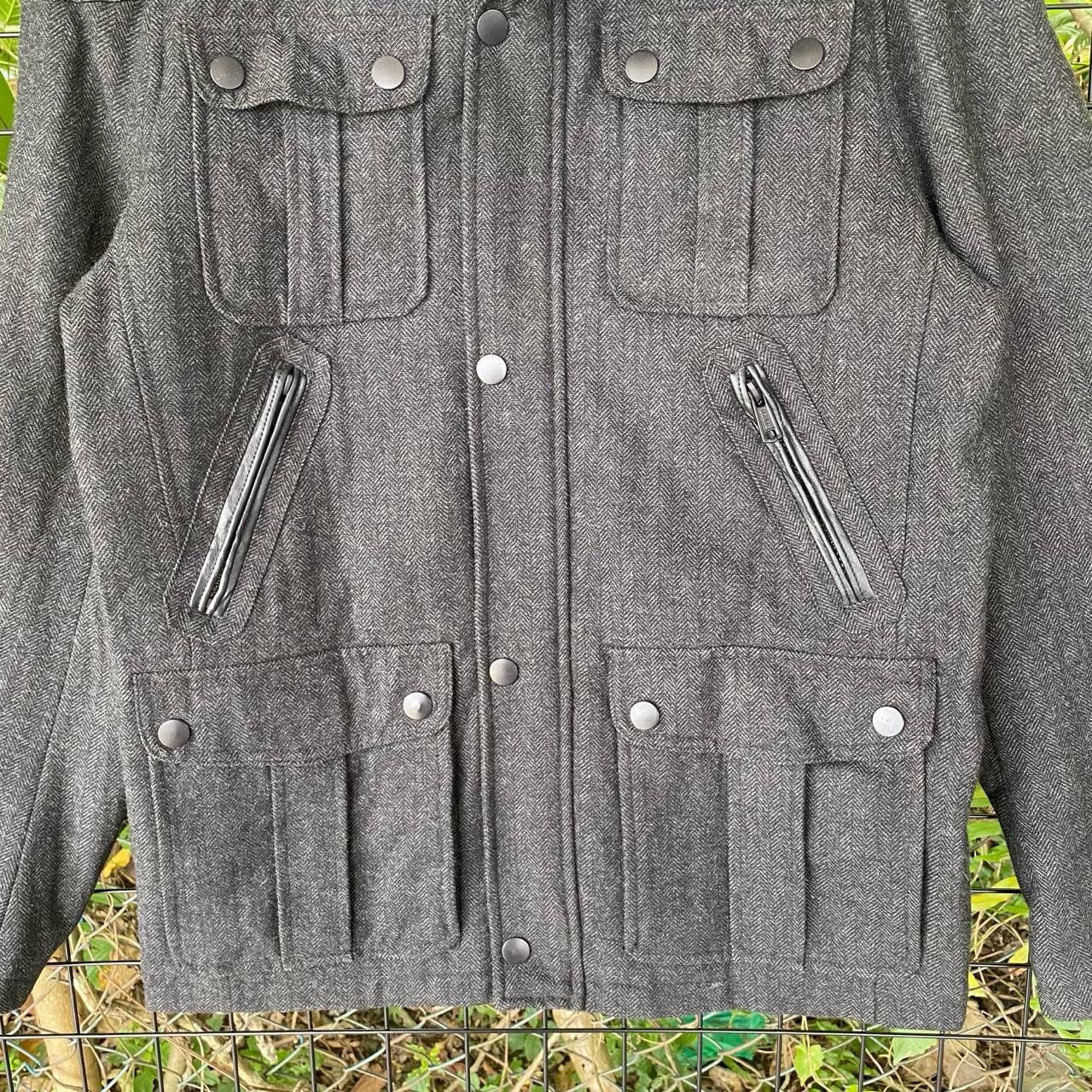 Apt. 9 × If Six Was Nine × Japanese Brand APT9 Wool Multi Pocket Punk Style Jacket Size US S / EU 44-46 / 1 - 3 Thumbnail