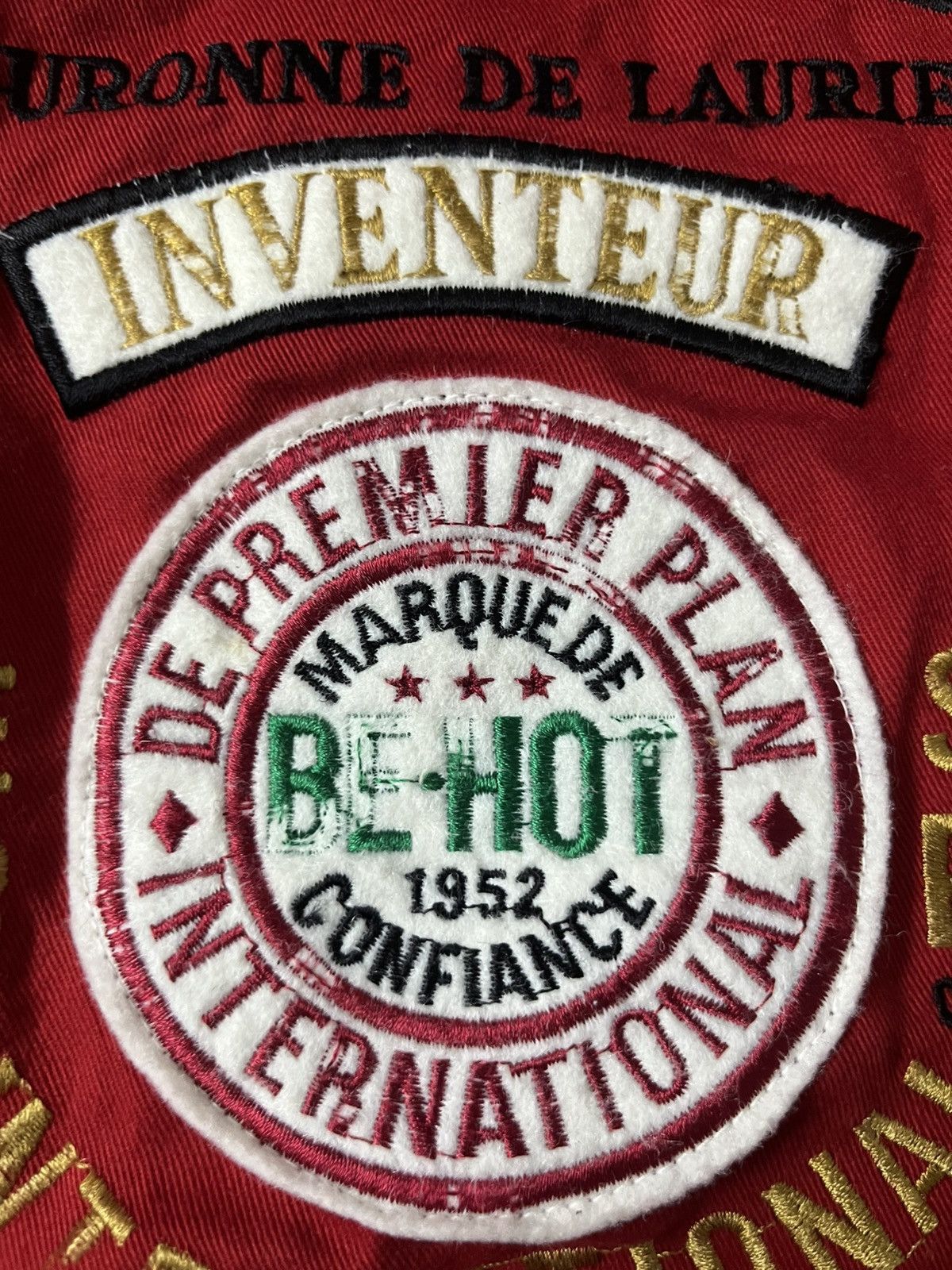 If Six Was Nine 🔥Offer Me 🔥 VINTAGE PLAISANT SUPER PRIMEUR BIG LOGO JACKET Size US L / EU 52-54 / 3 - 4 Thumbnail