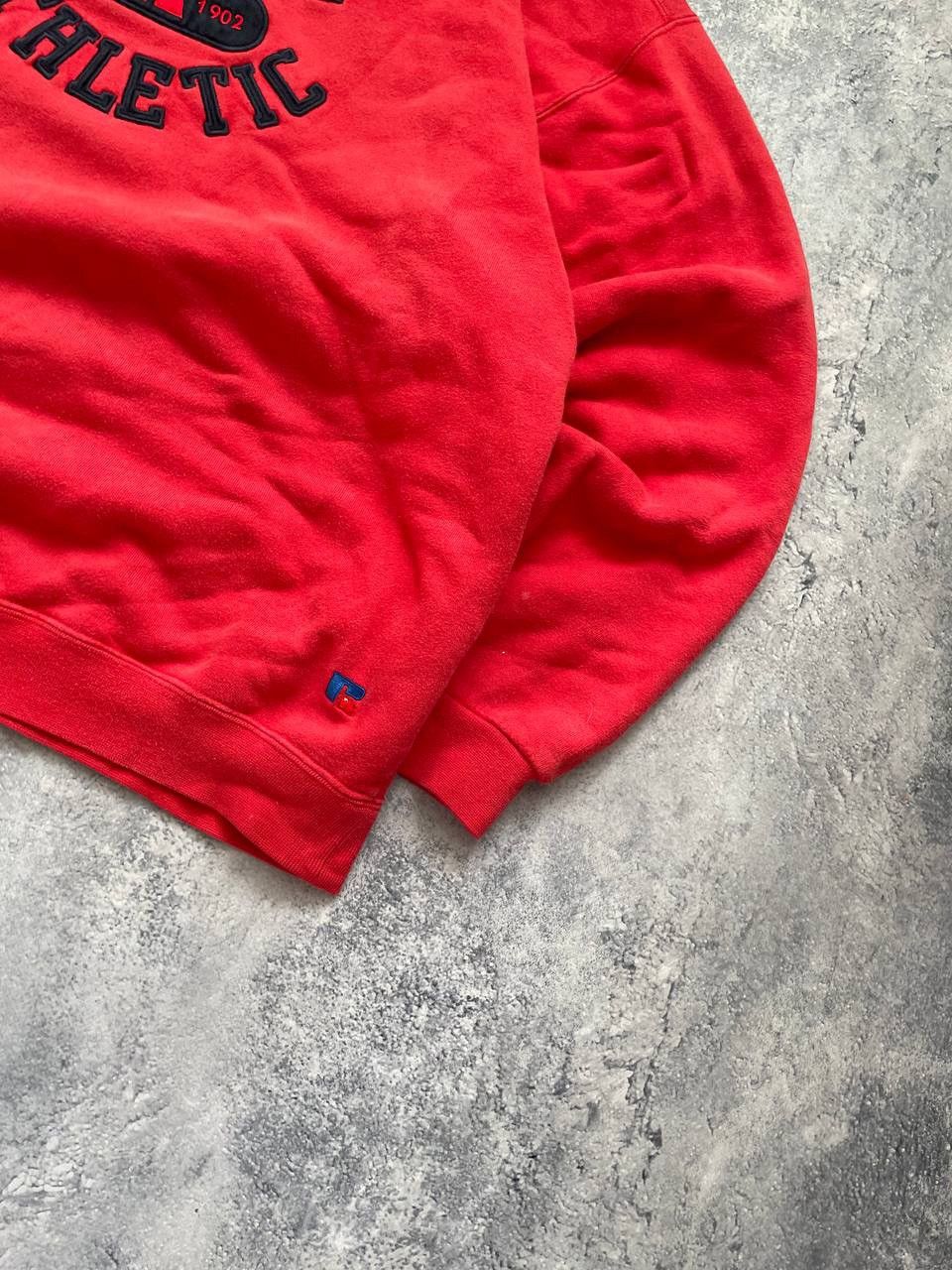 Russell Athletic × Vintage Vintage Russell Athletic sunfaded sweatshirt Size US L / EU 52-54 / 3 - 3 Thumbnail